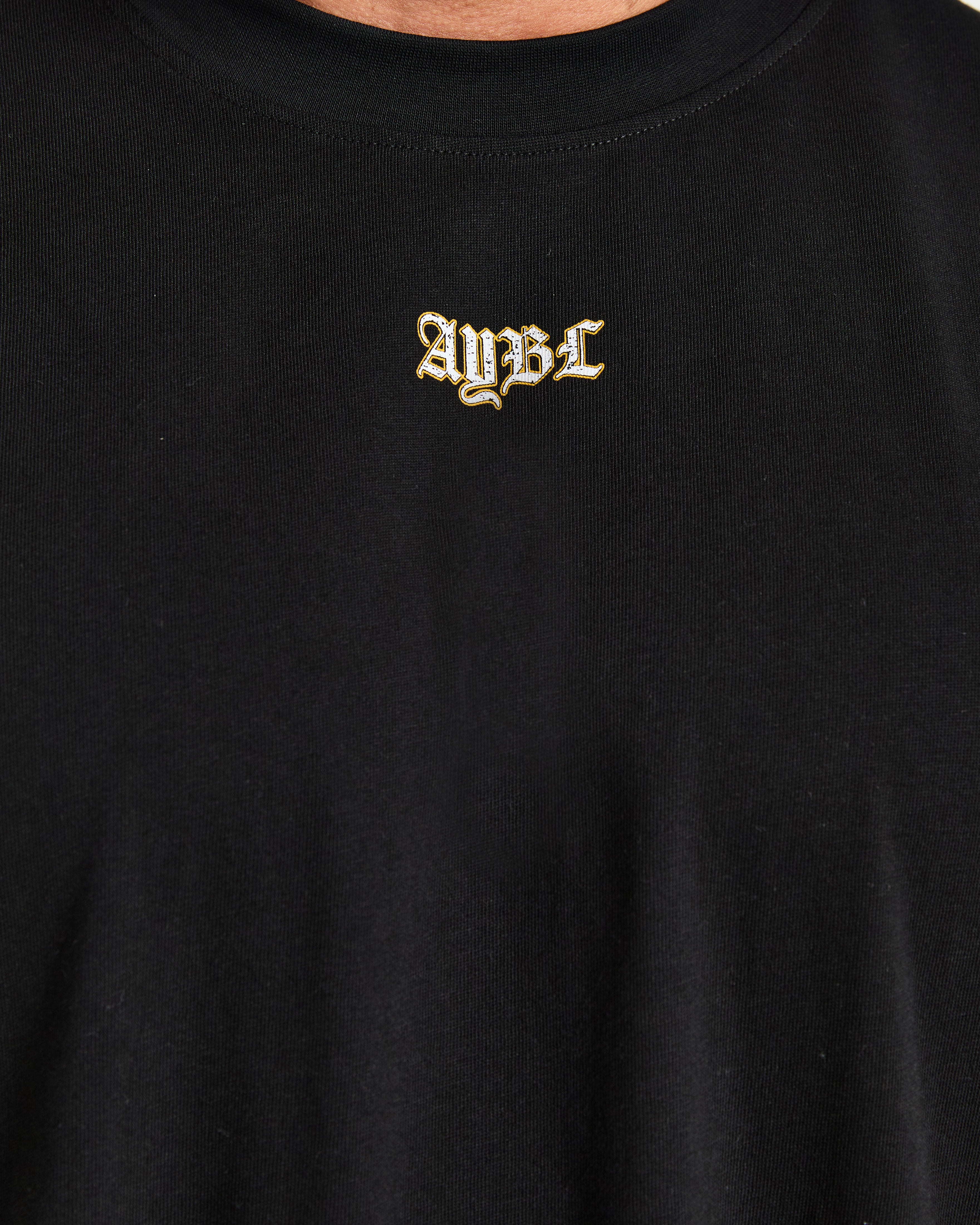 Wesley Vissers x Golden Mentality Oversized T Shirt - Black