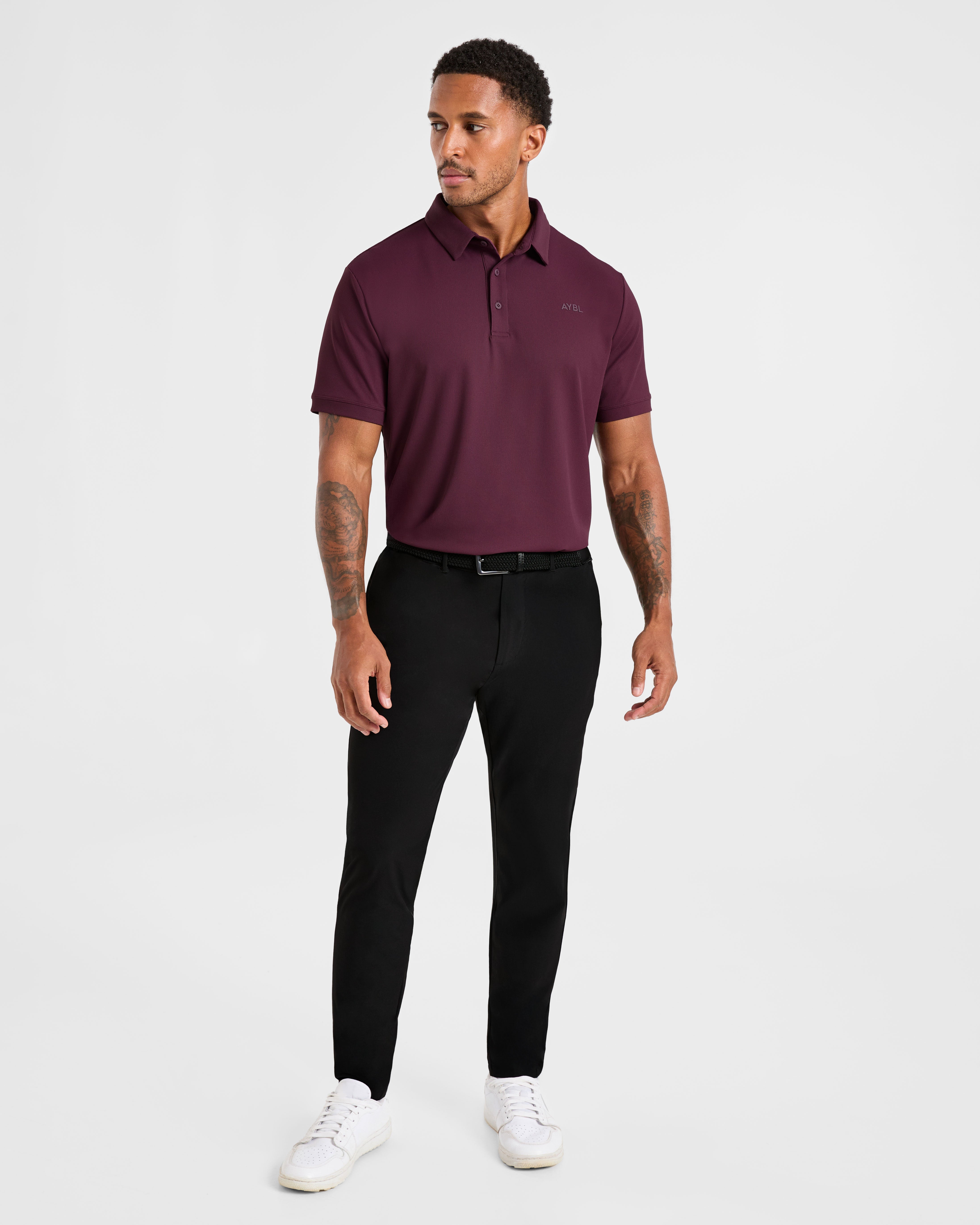 Precision Polo - Plum