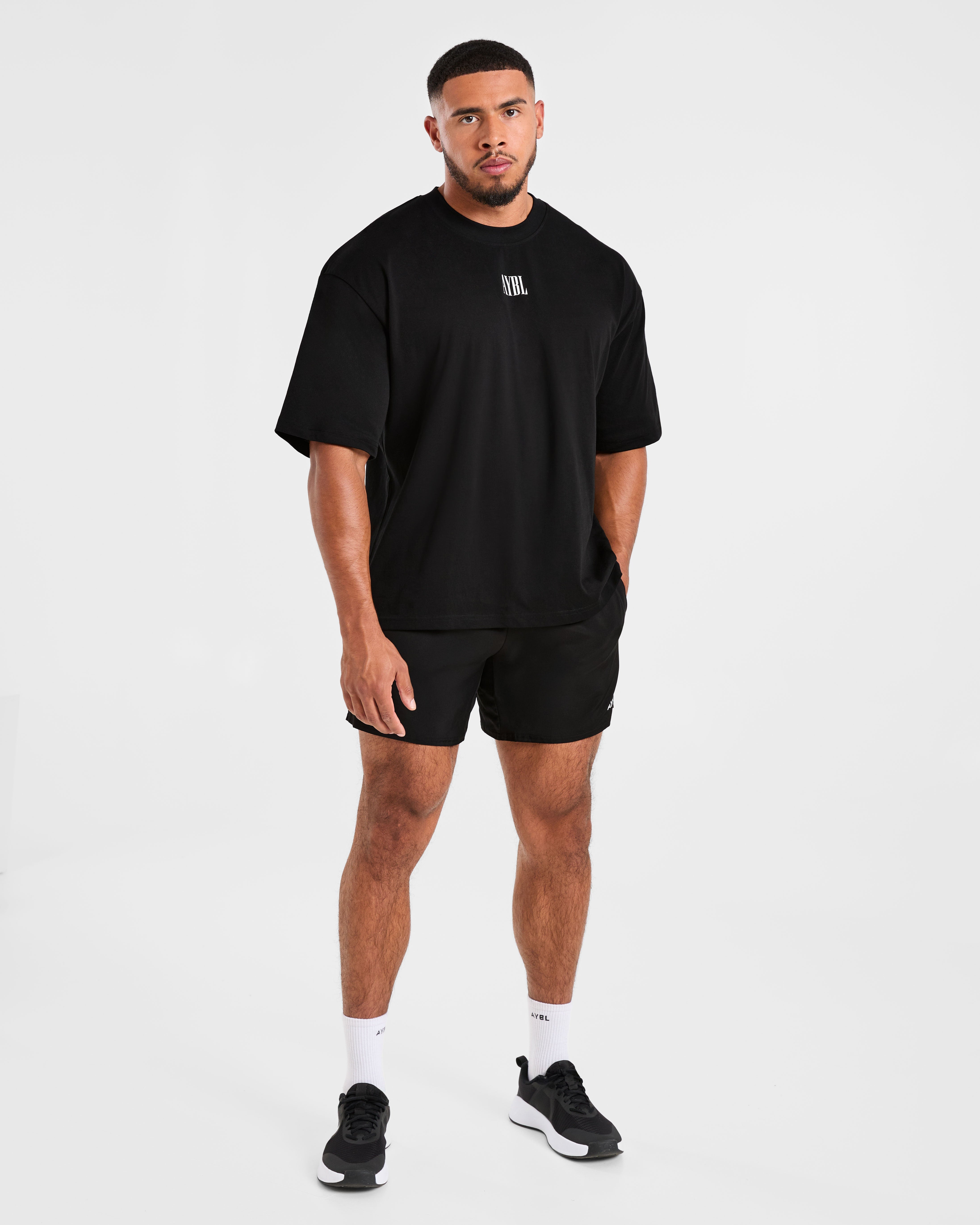 Wesley Vissers x Champion Mindset Oversized T Shirt - Black