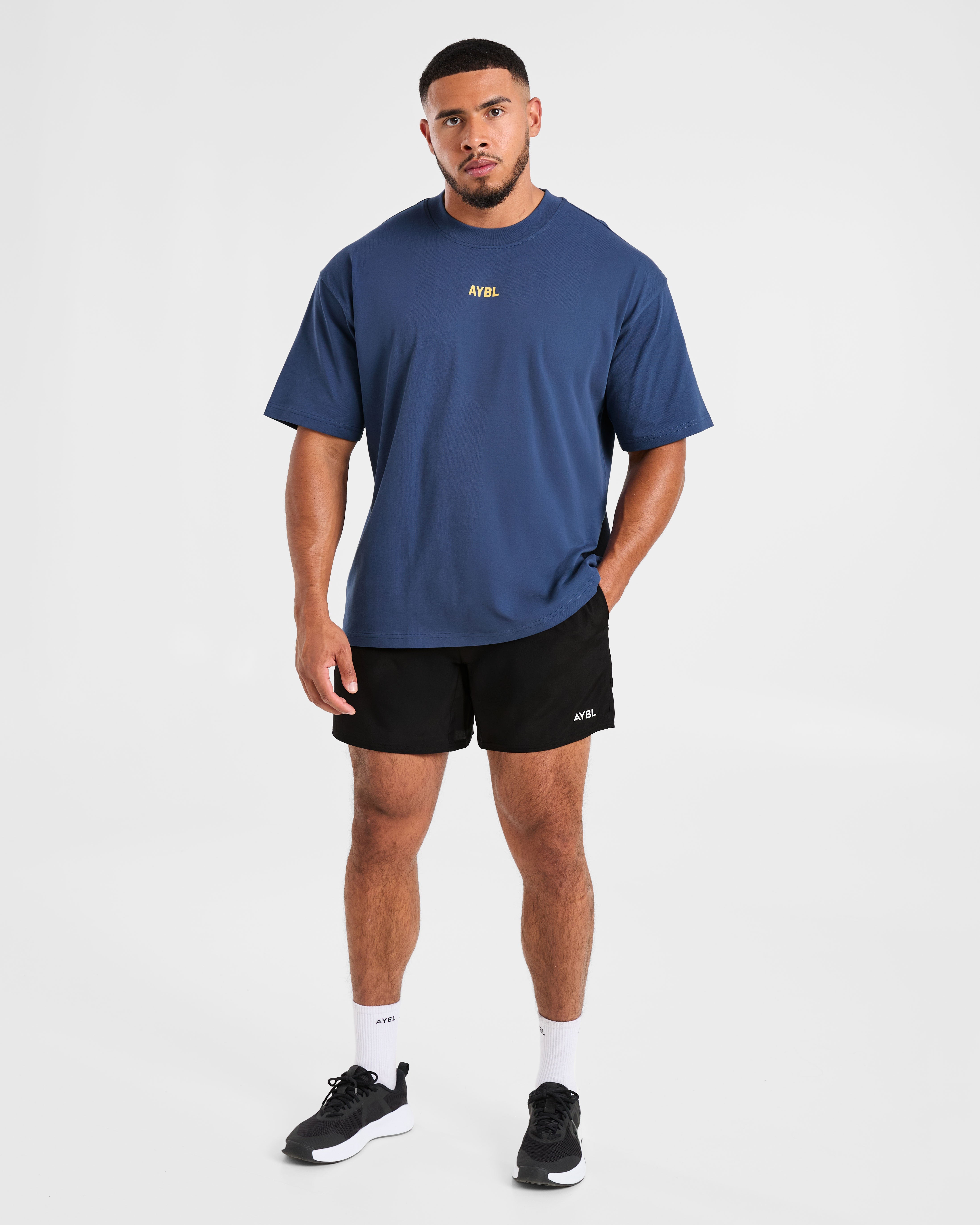 Cam Kissel x Persist Oversized T Shirt - Vintage Navy