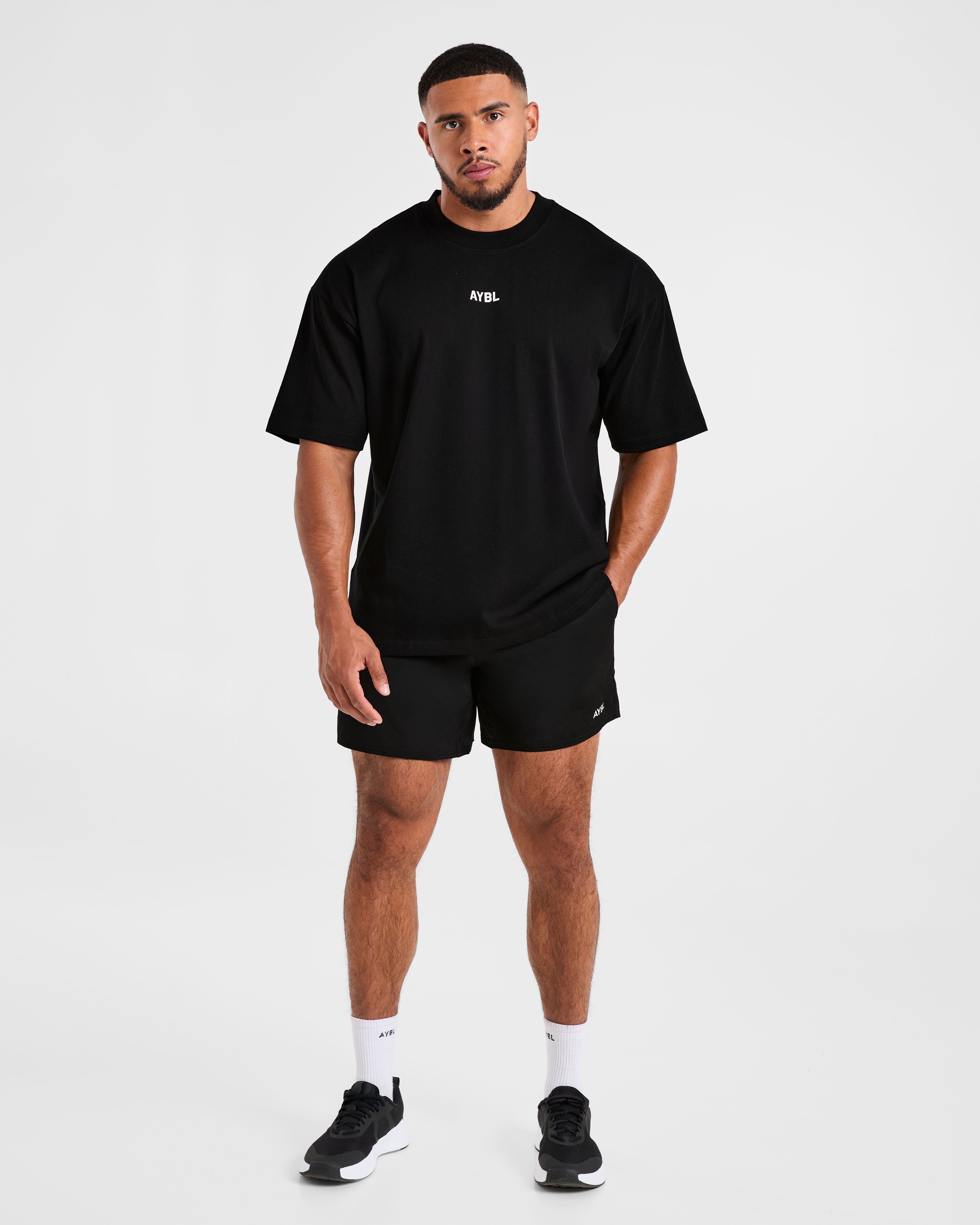 Cam Kissel x Persist Oversized T Shirt - Black