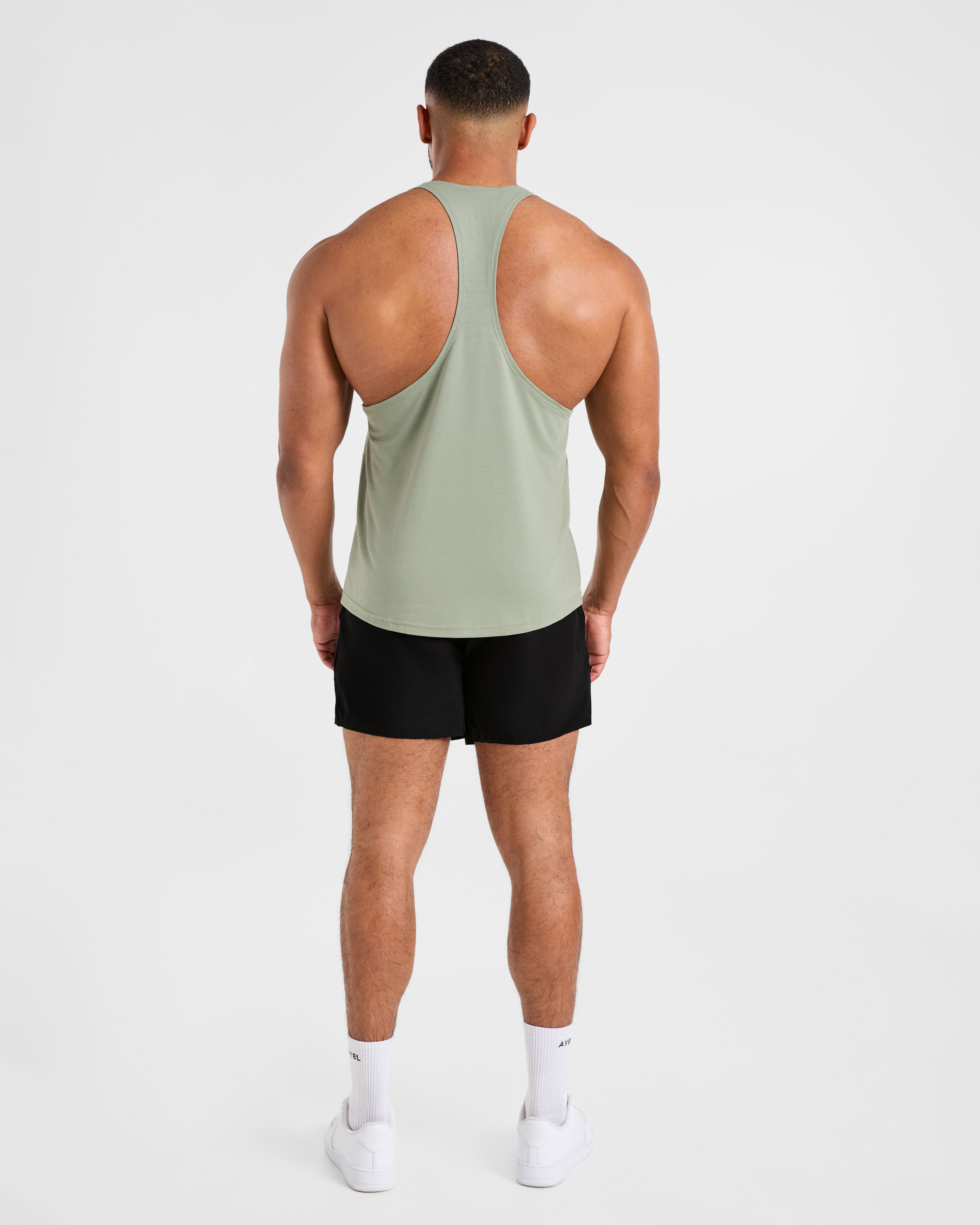 Essential Stringer - Muted Green
