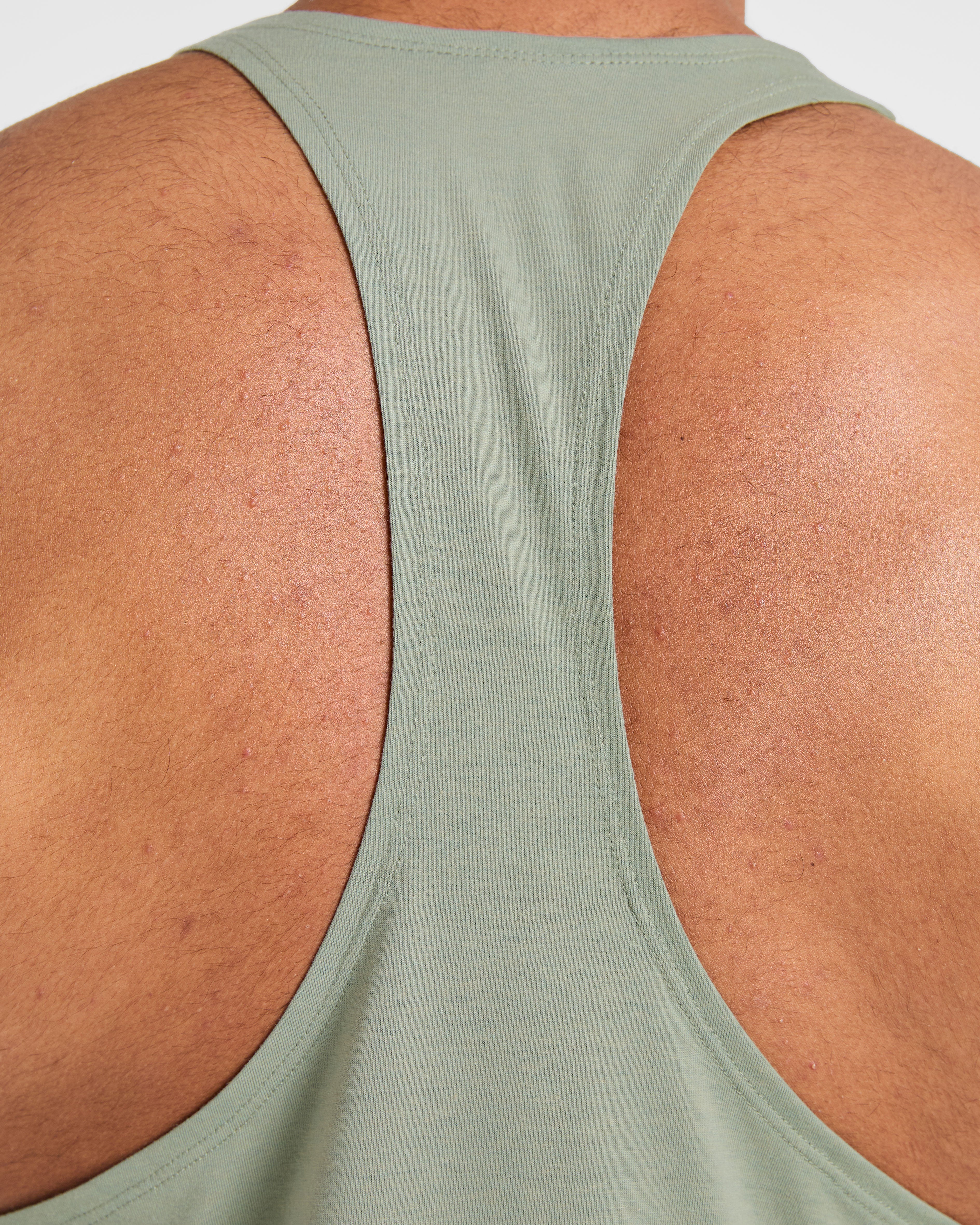 Essential Stringer - Muted Green