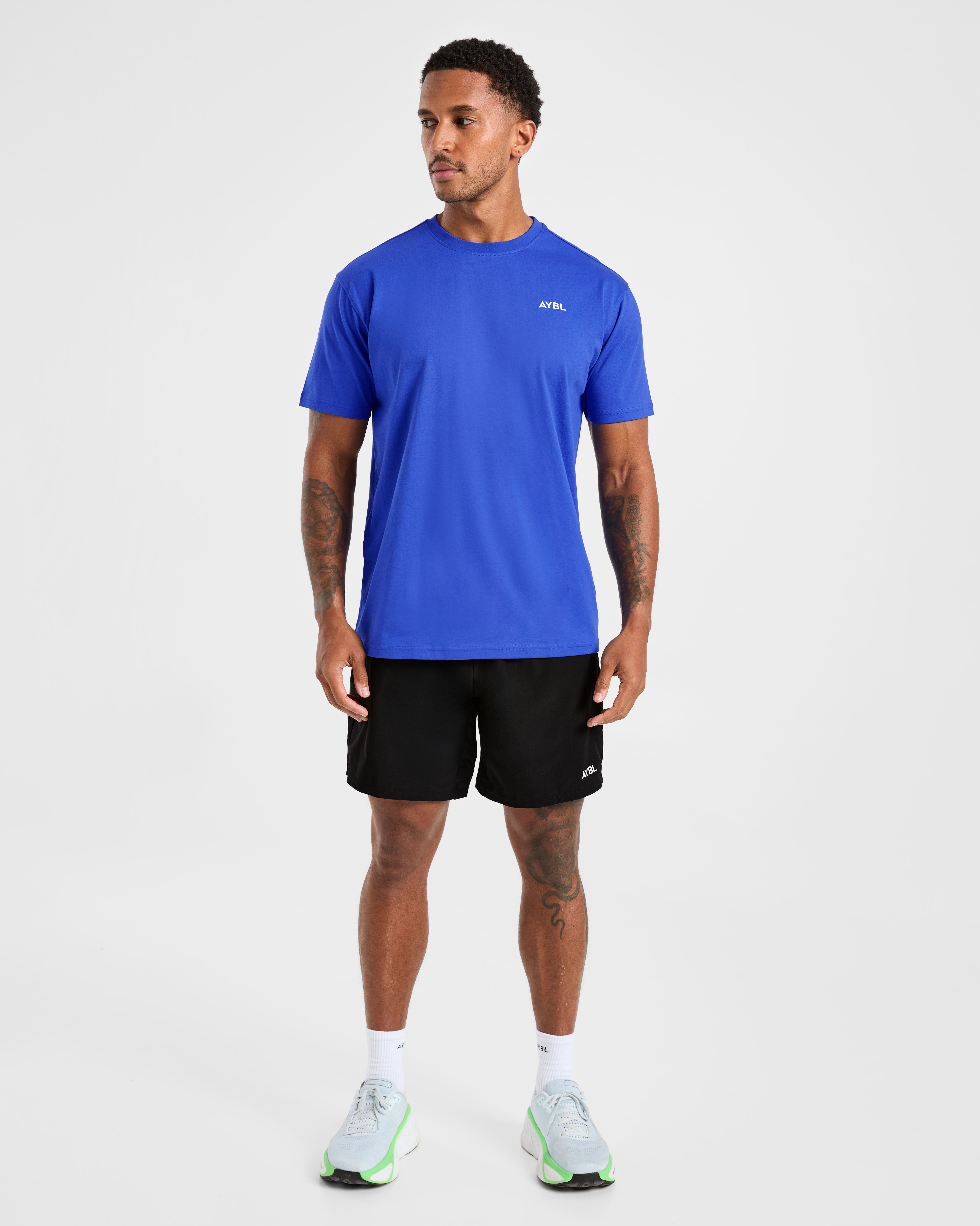 Essential T Shirt - Cobalt Blue