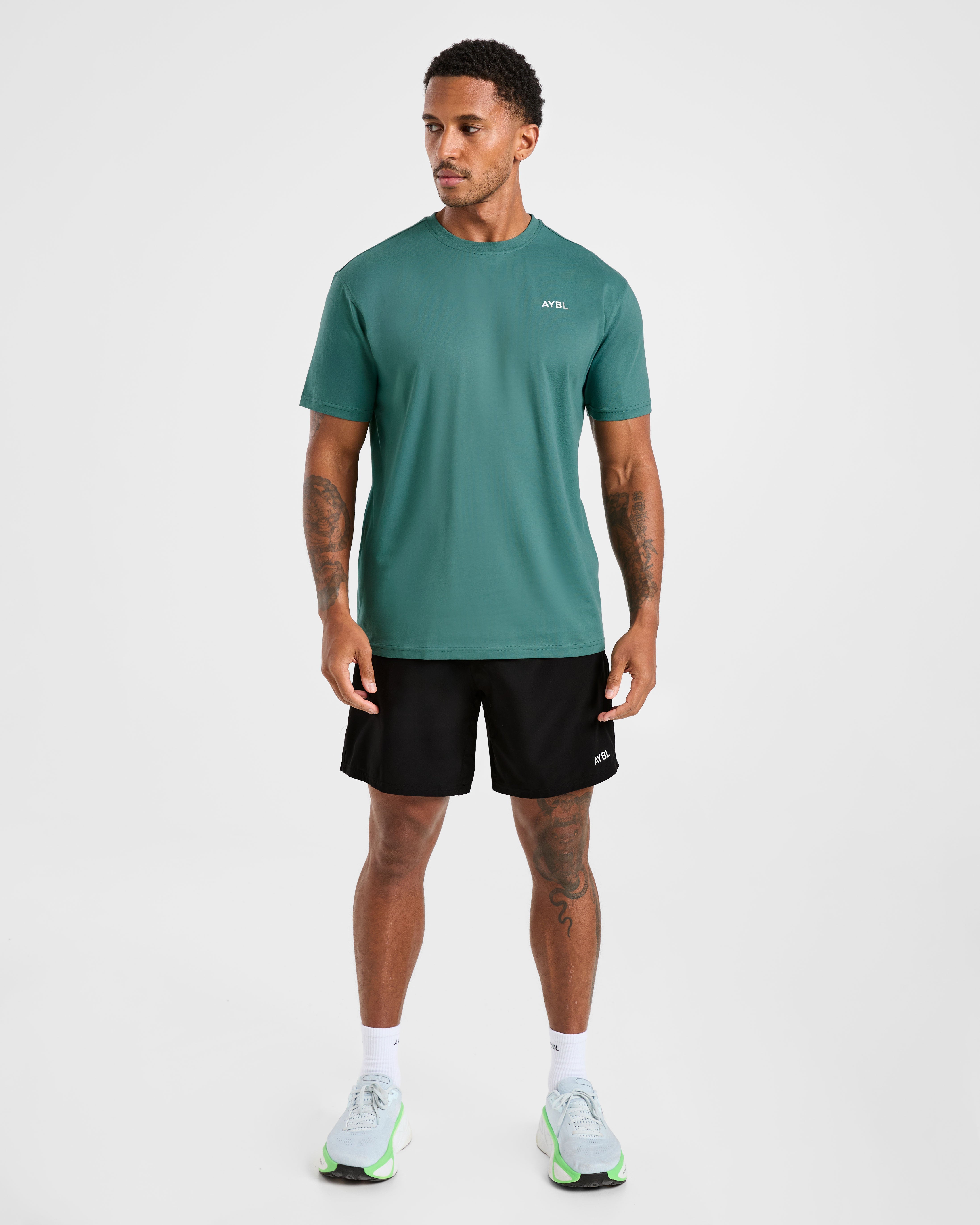 Essential T Shirt - Vintage Teal