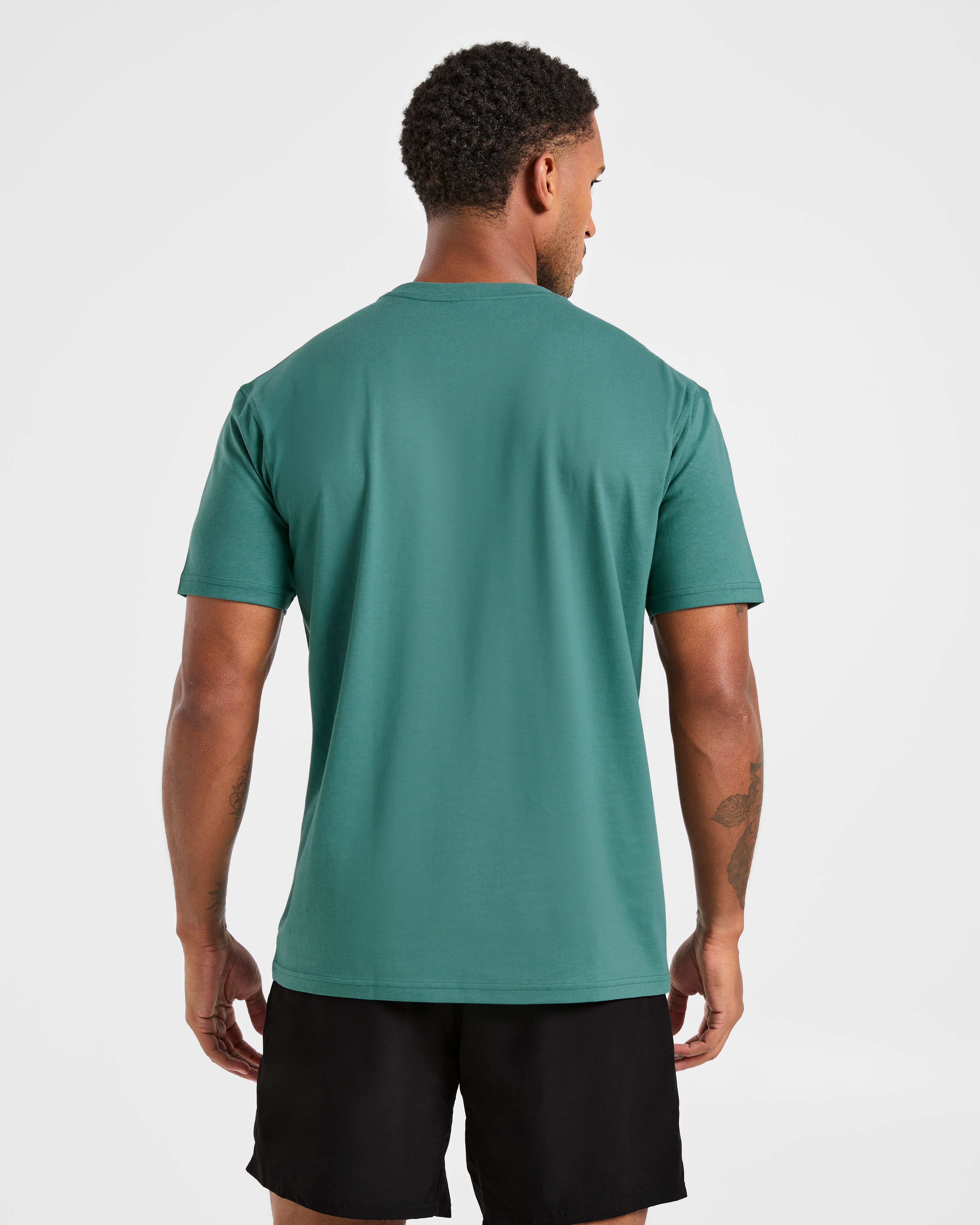 Essential T Shirt - Vintage Teal