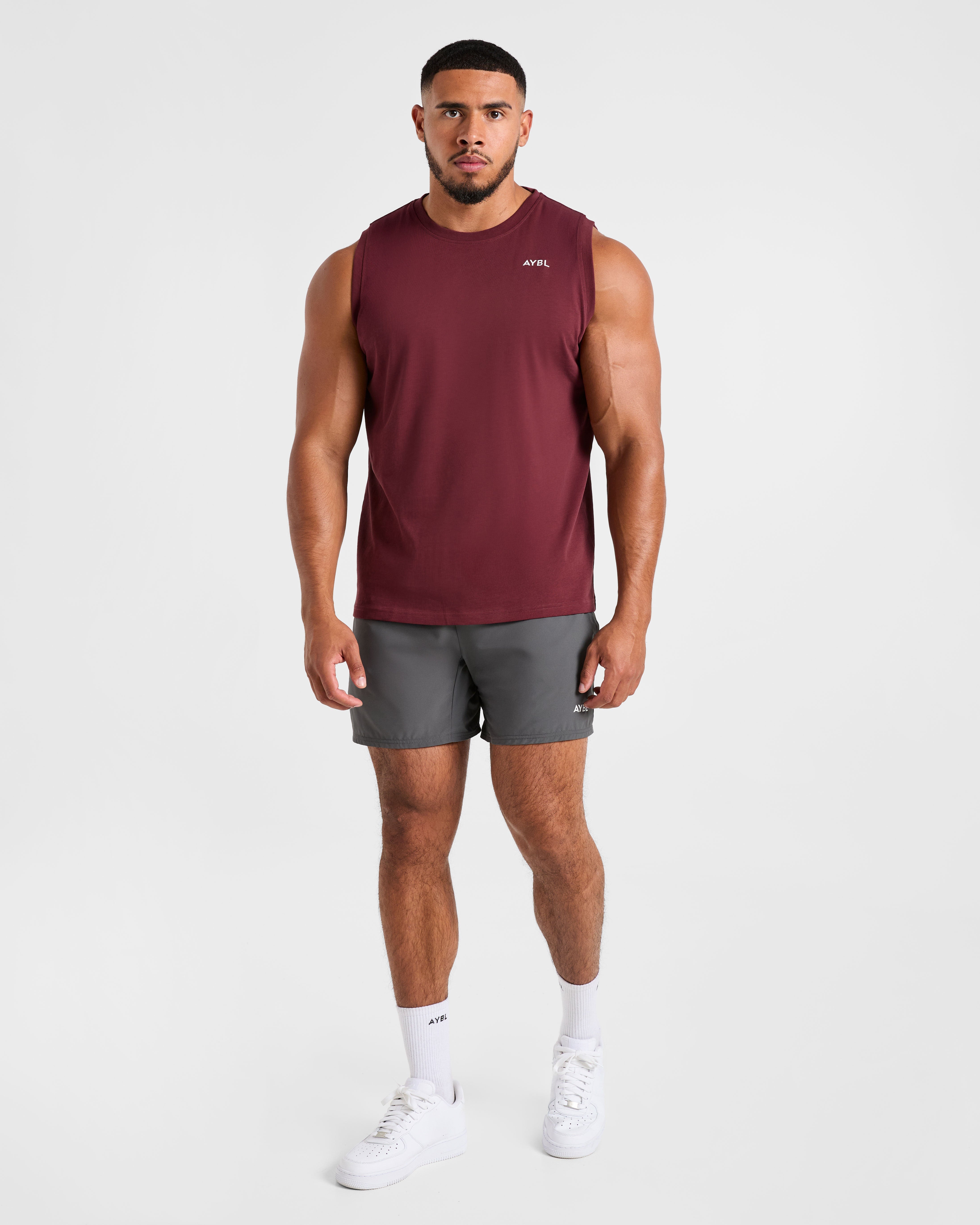Essential Tank - Port Red