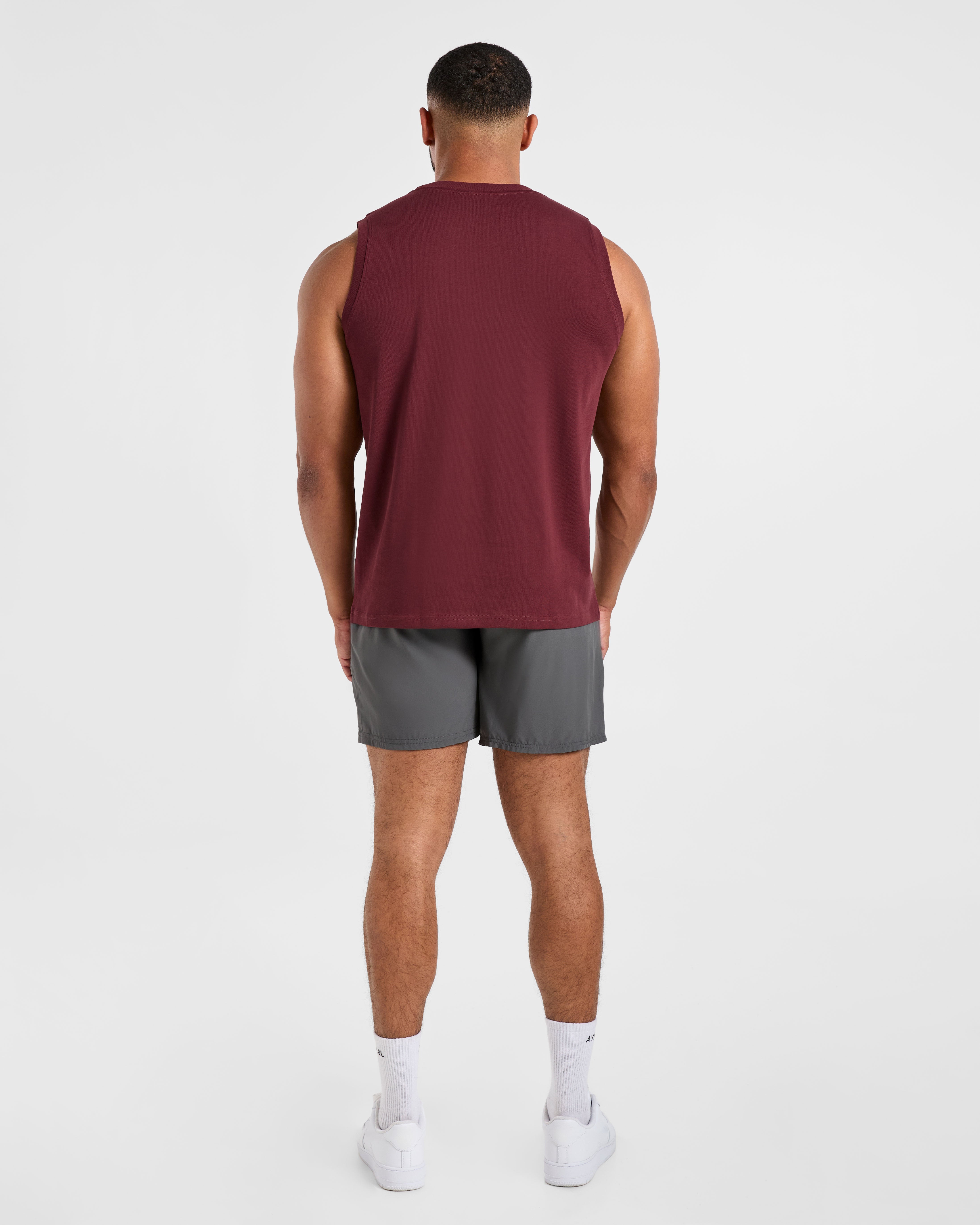 Essential Tank - Port Red