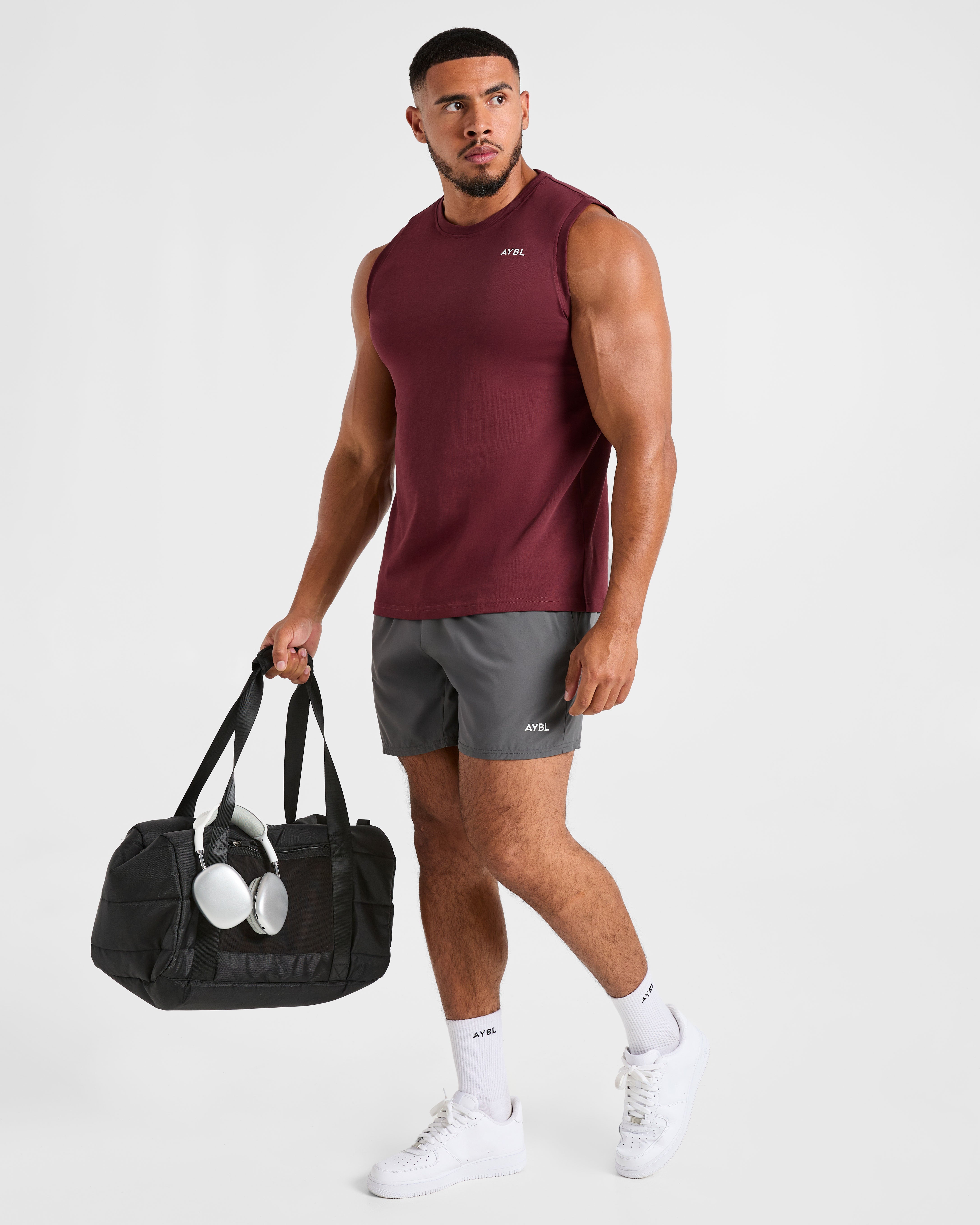 Essential Tank - Port Red