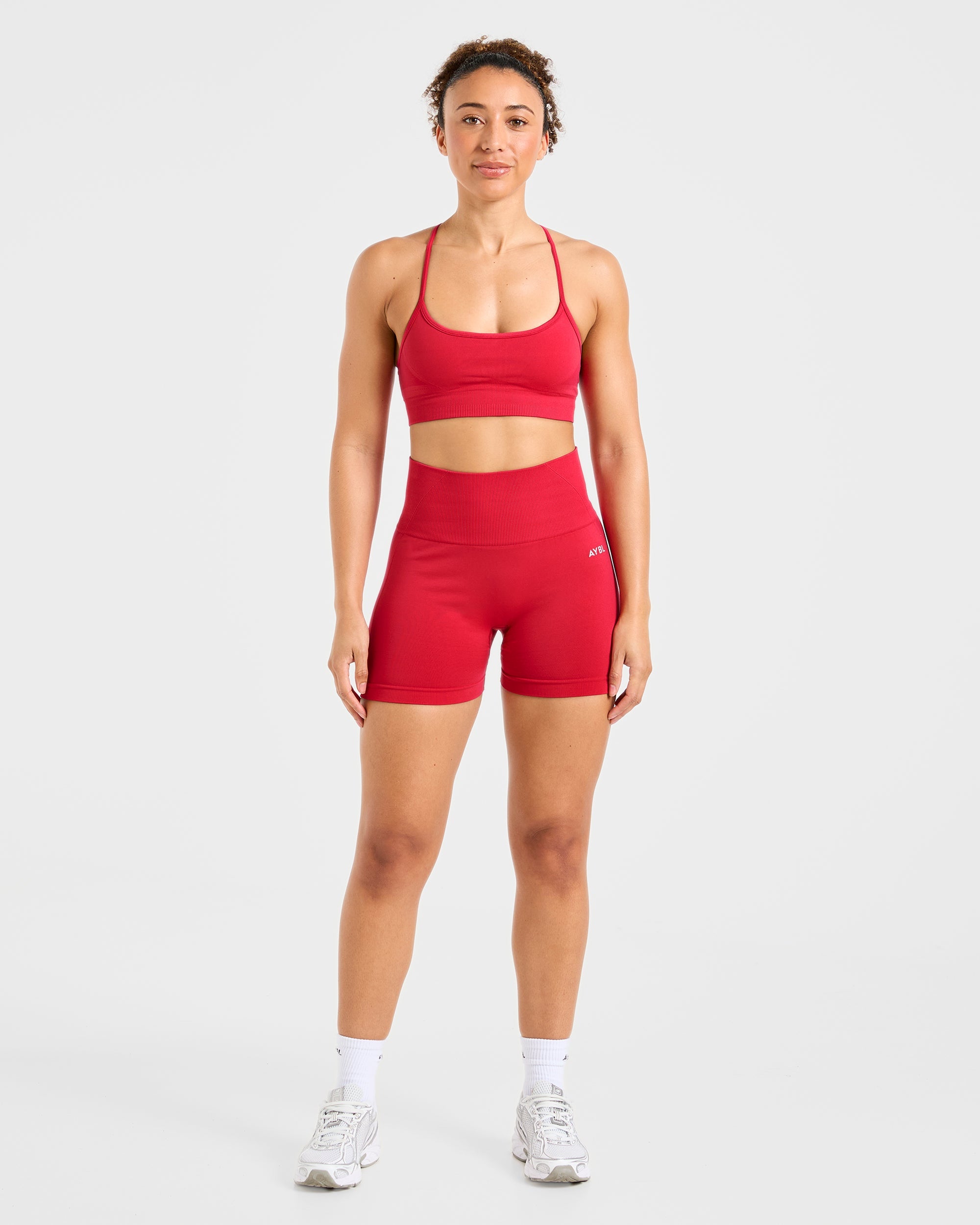 Empower Seamless Shorts - Red