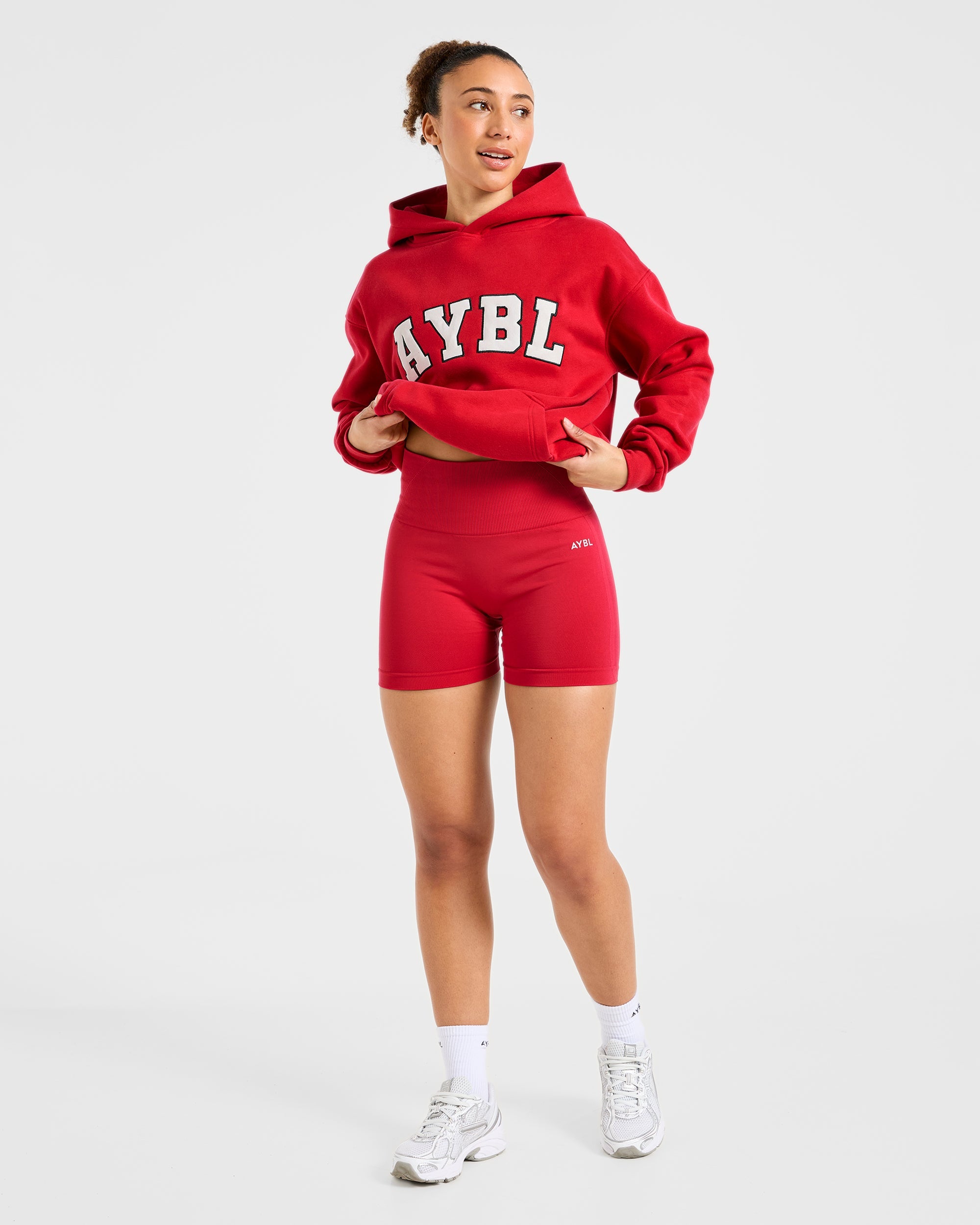 Empower Seamless Shorts - Red