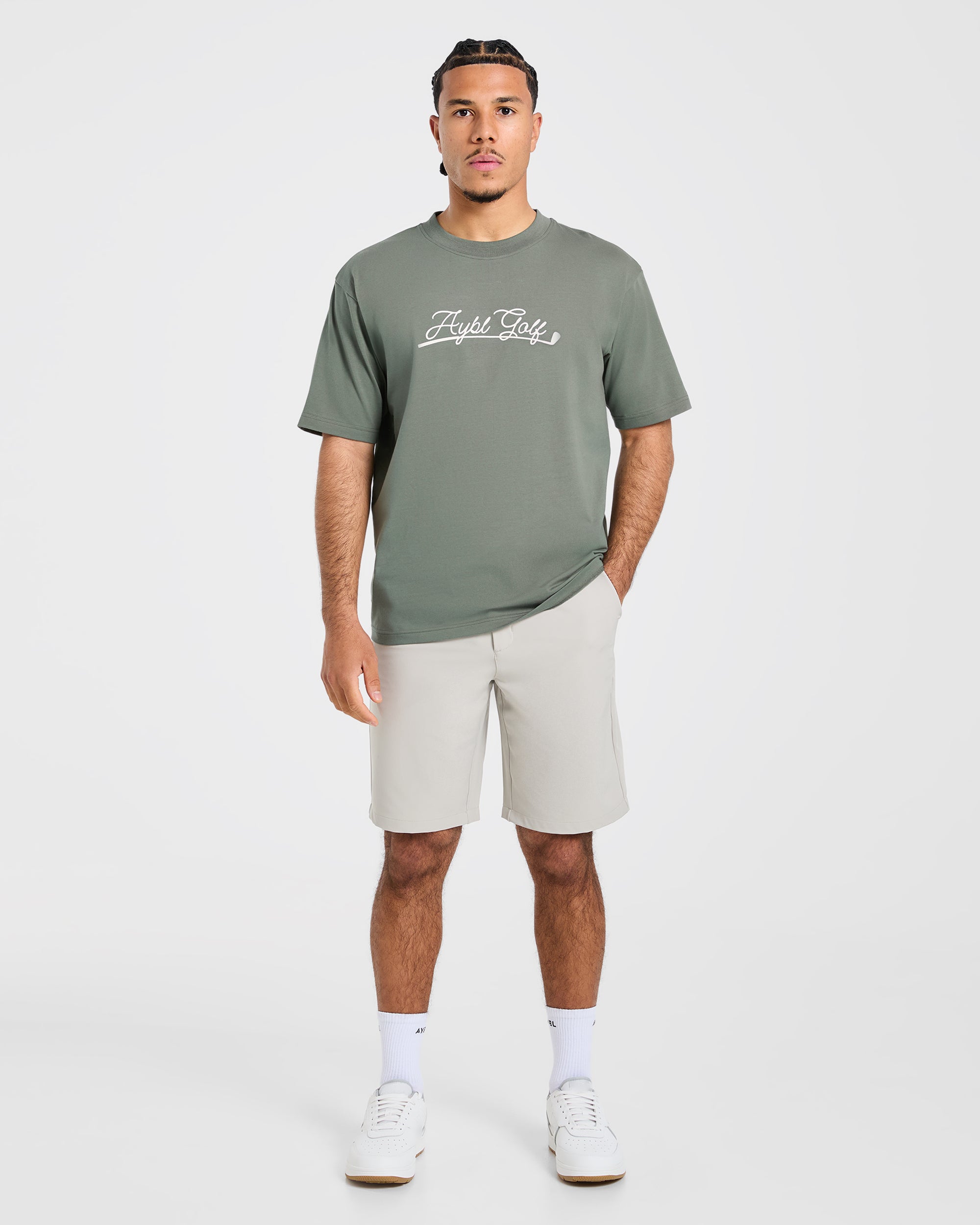 Golf Club T Shirt - Hillside Green