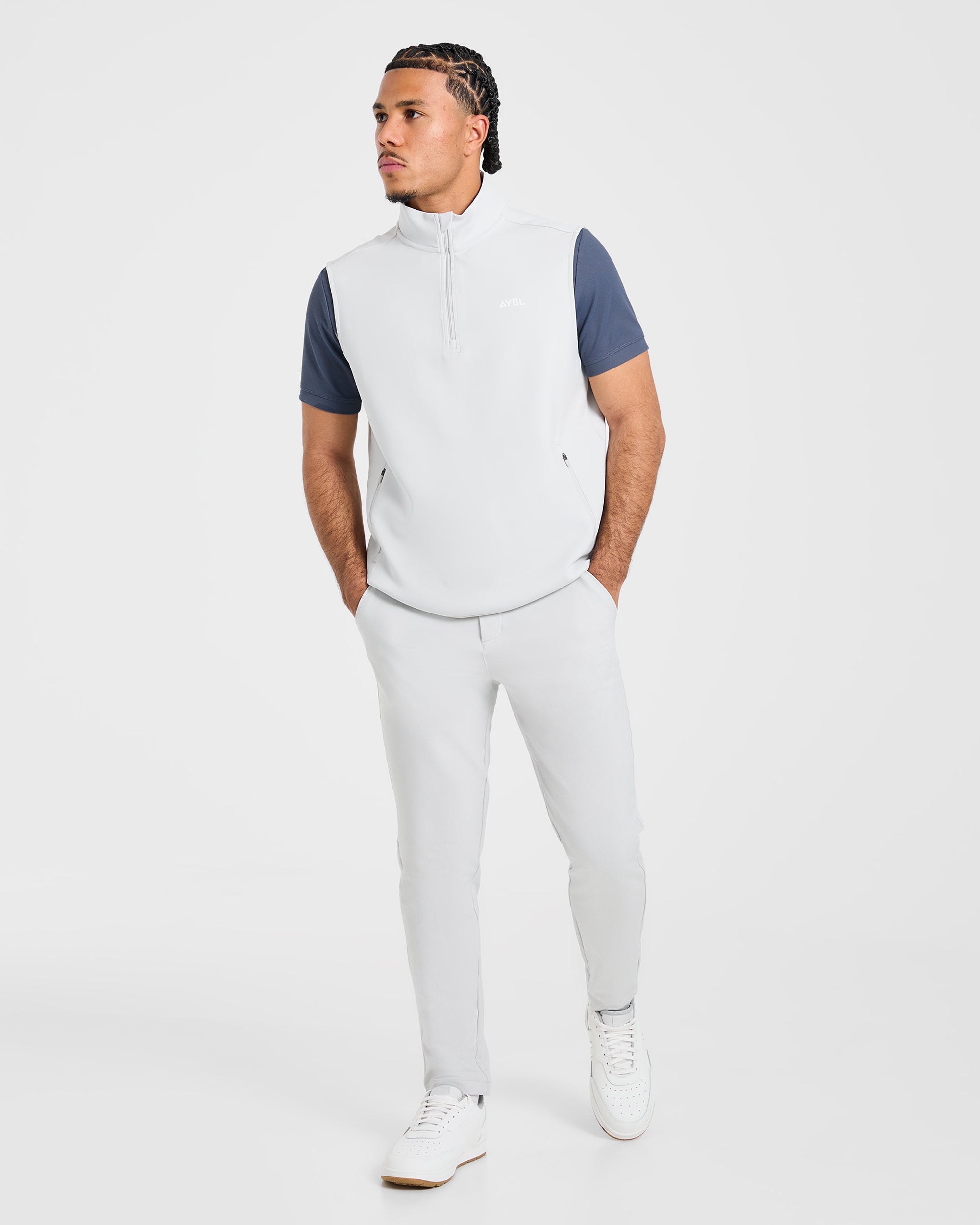 Precision Lightweight Trousers - Ice Grey