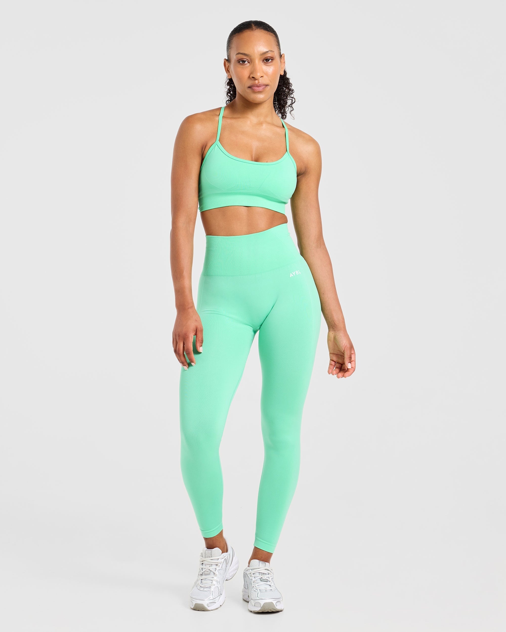 Empower Seamless Sports Bra - Spring Green