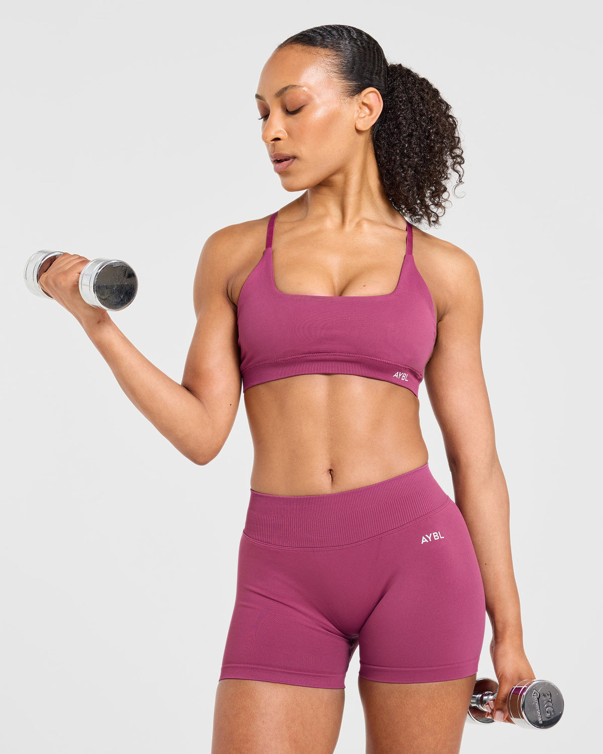 Enhance Seamless Sports Bra - Dusky Rose