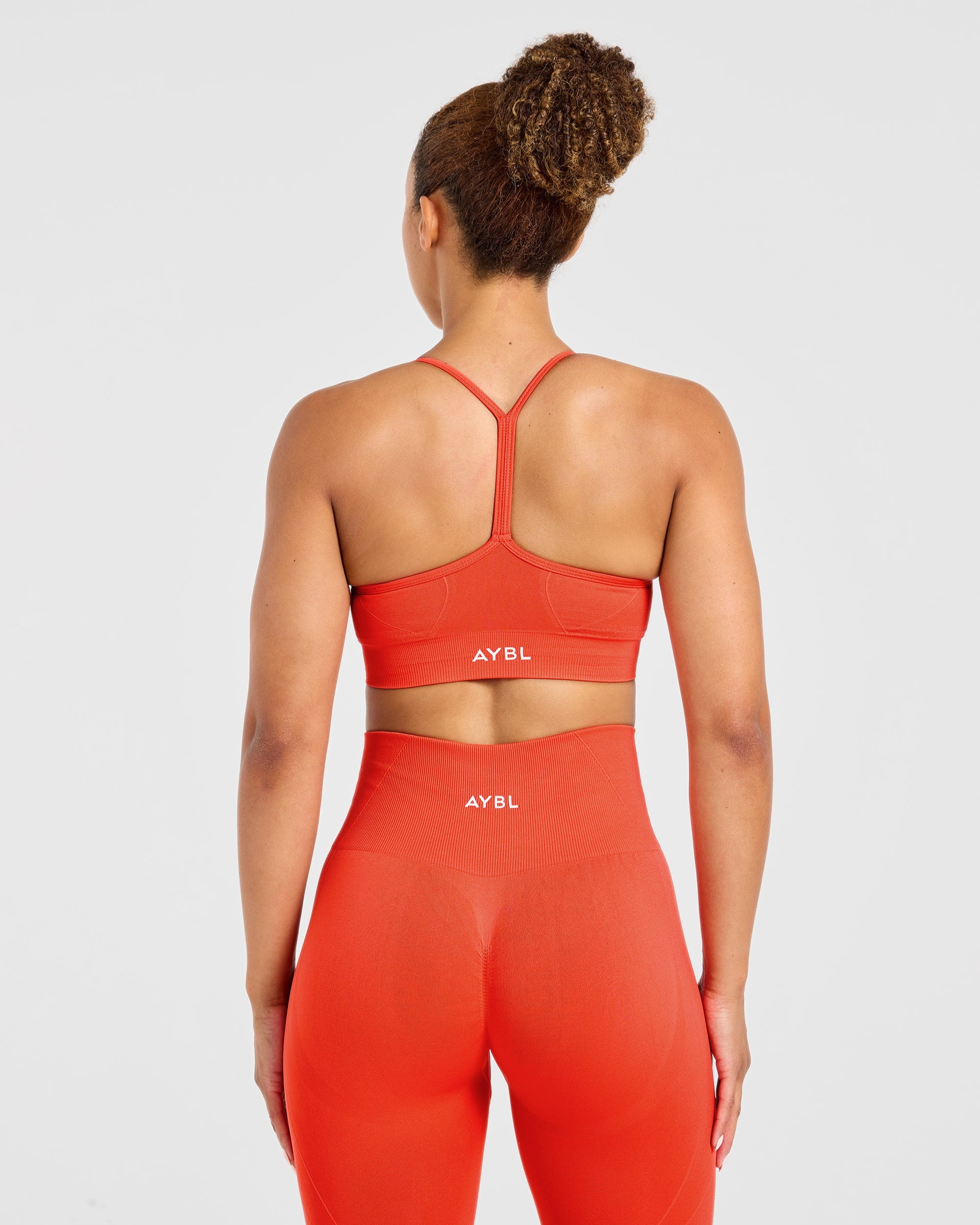 Empower Seamless Sports Bra - Hot Orange