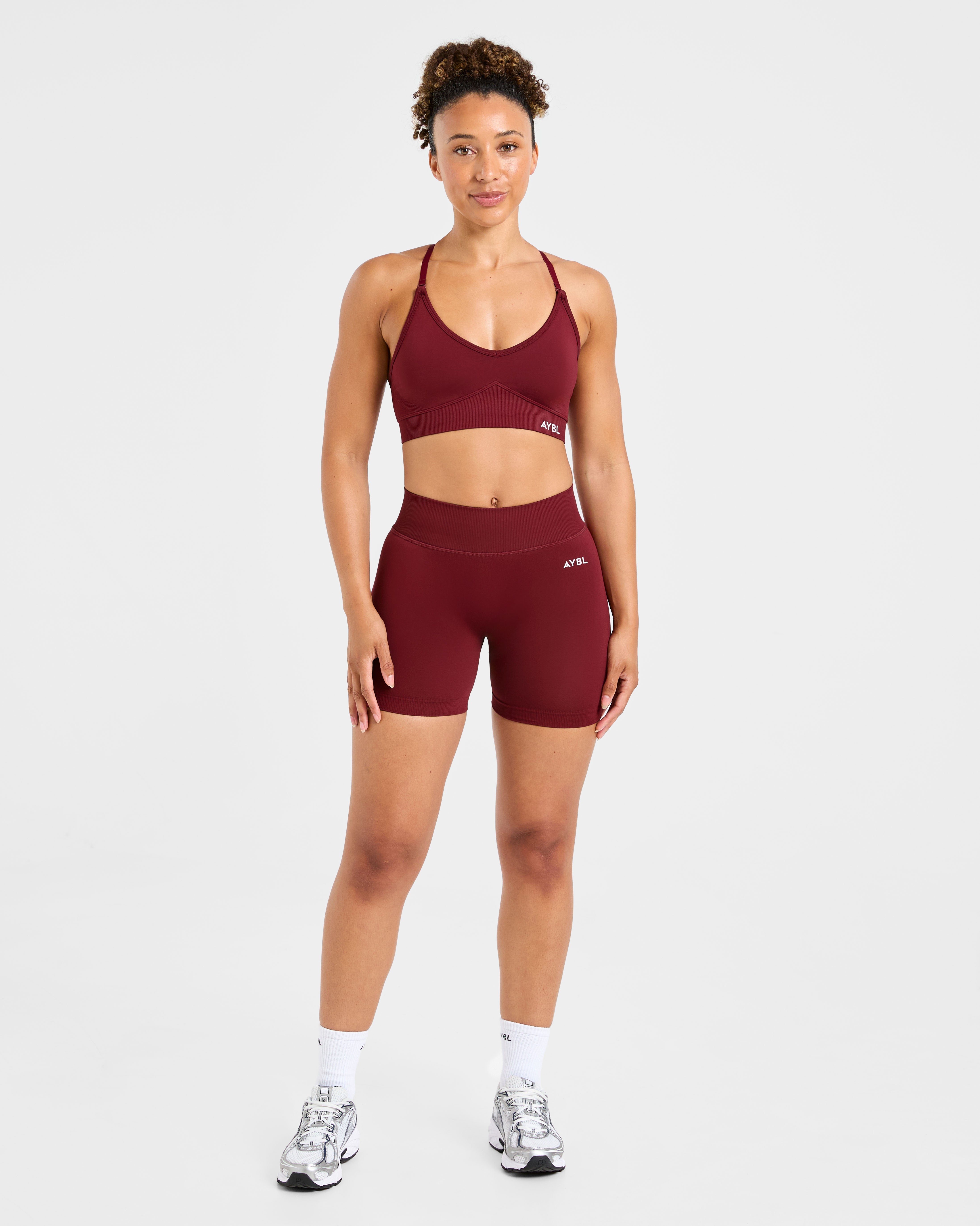 Adapt Seamless Sports Bra - Autumn Red