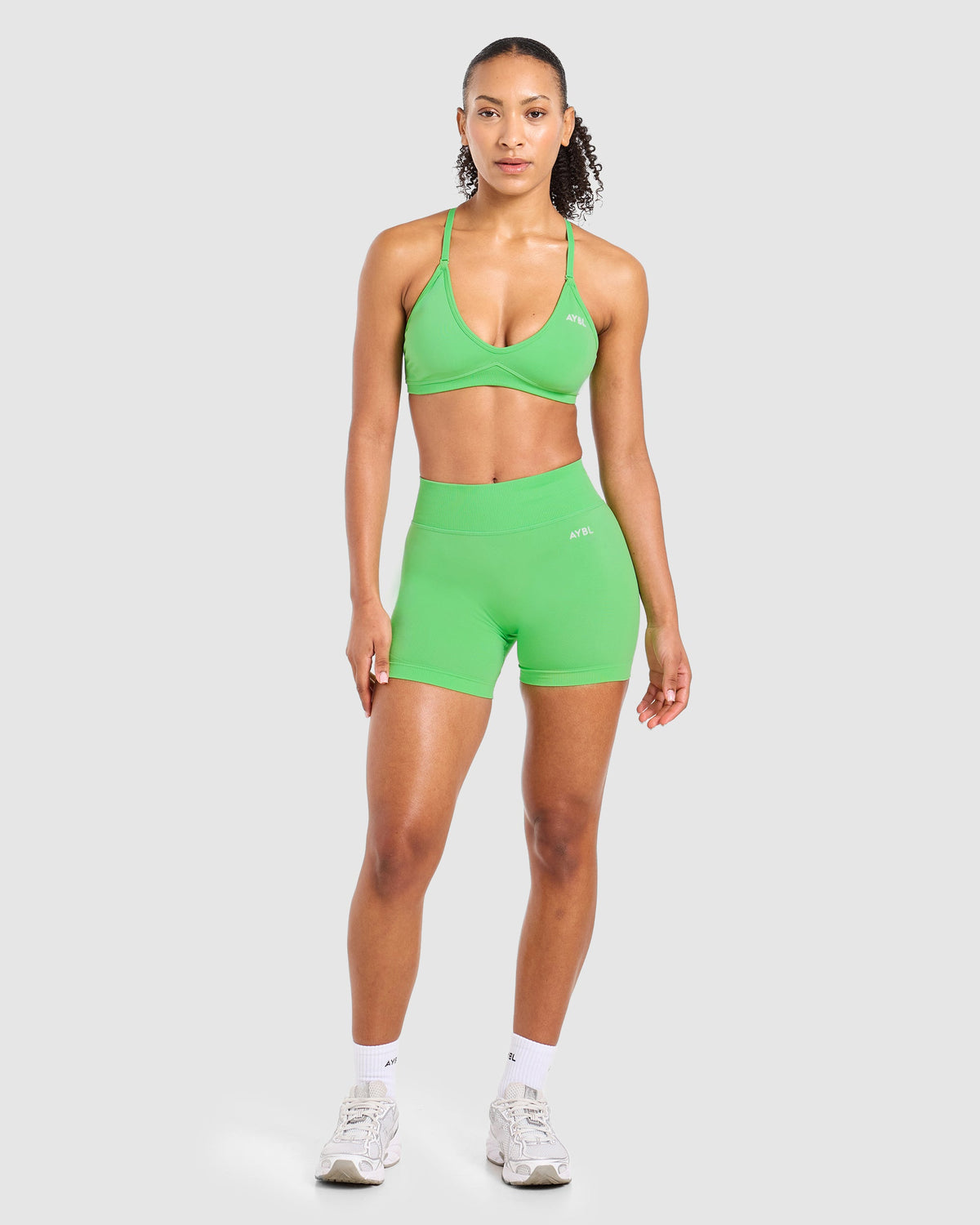 Adapt Seamless Shorts | 4.5" - Bright Green