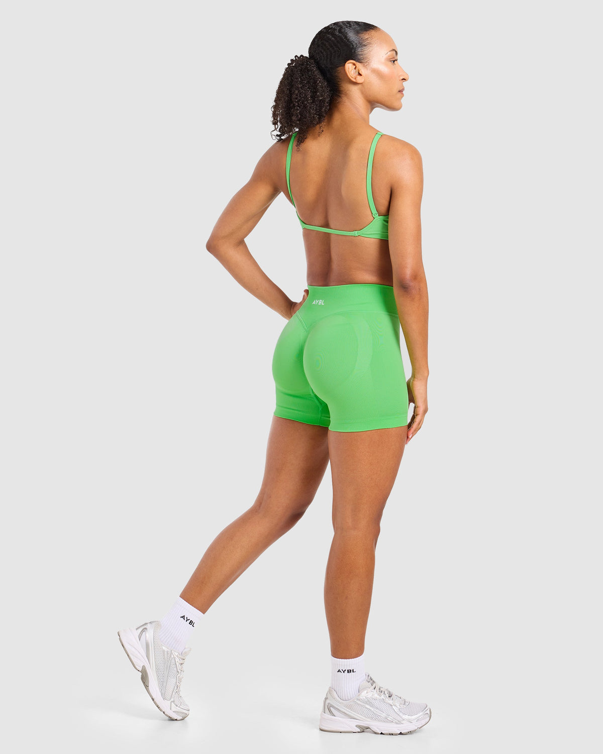 Adapt Seamless Shorts | 4.5" - Bright Green