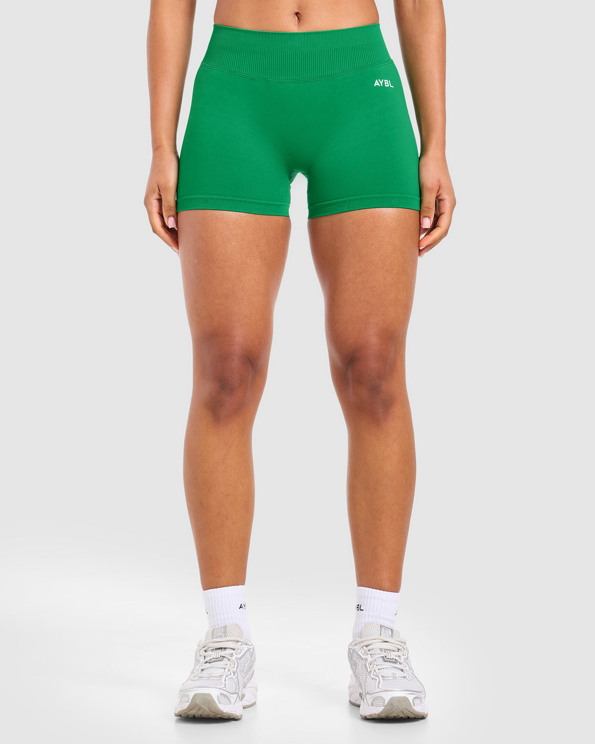Enhance Seamless Shorts | 3.5" - Racing Green