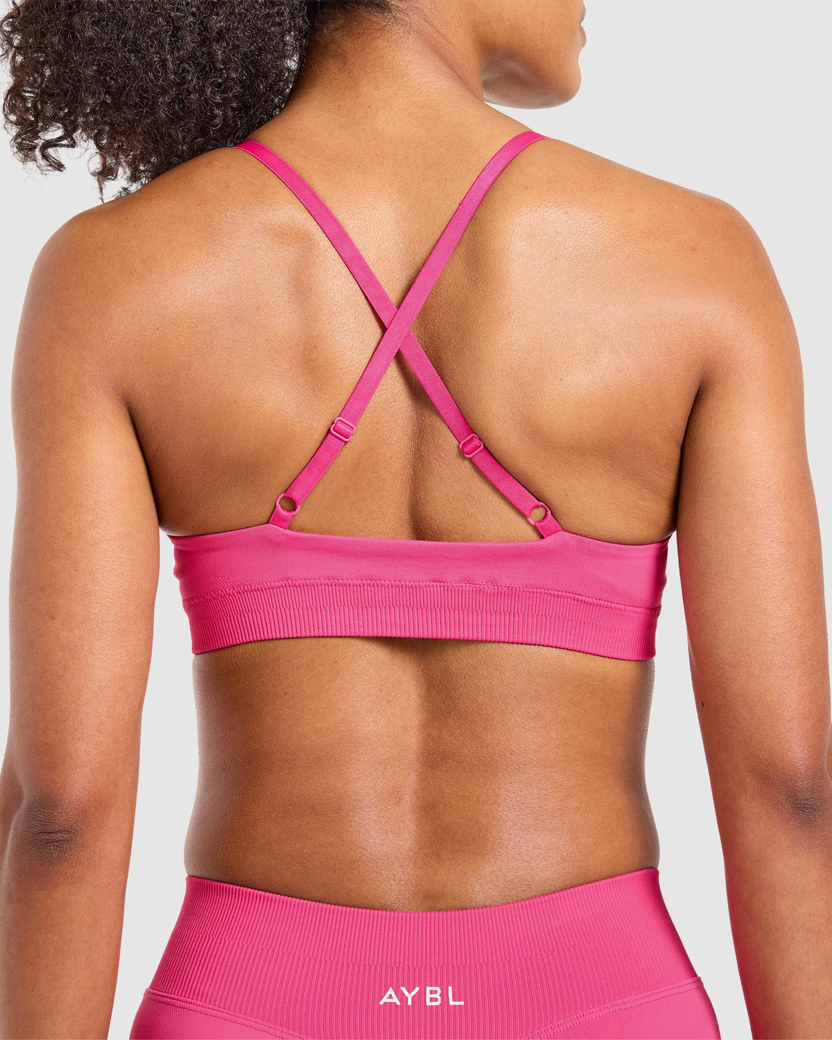Enhance Seamless Sports Bra - Raspberry Pink