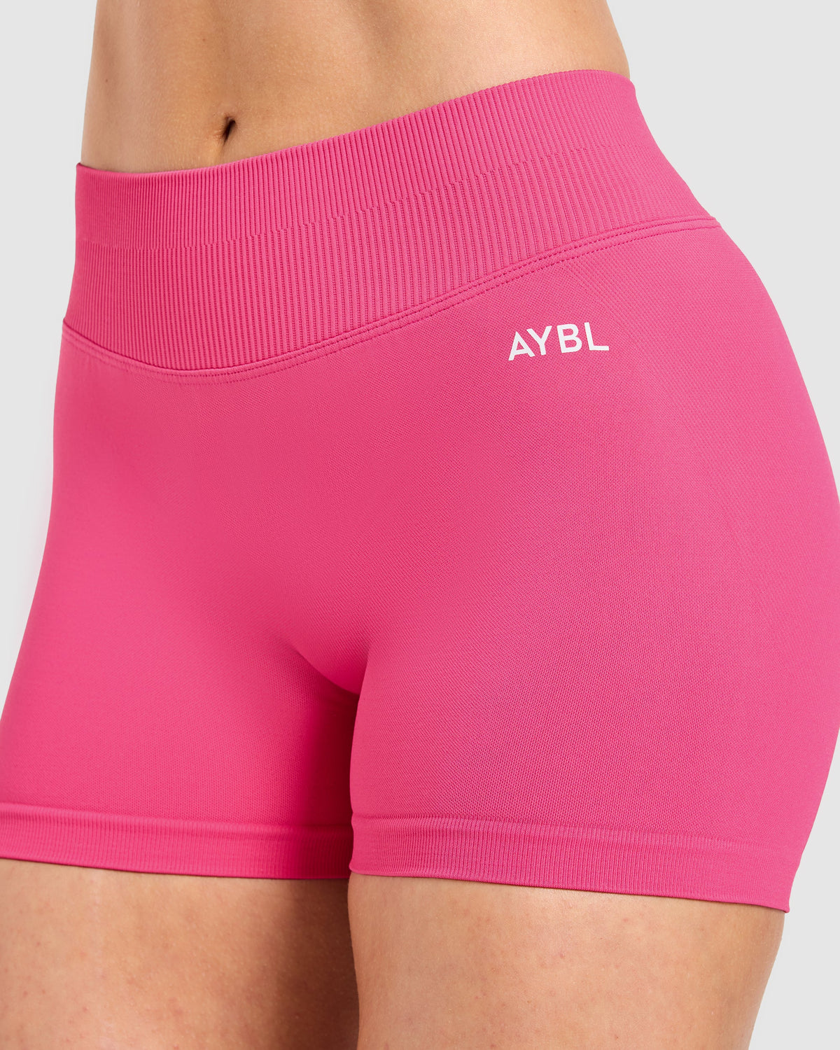 Enhance Seamless Shorts | 3.5" - Raspberry Pink