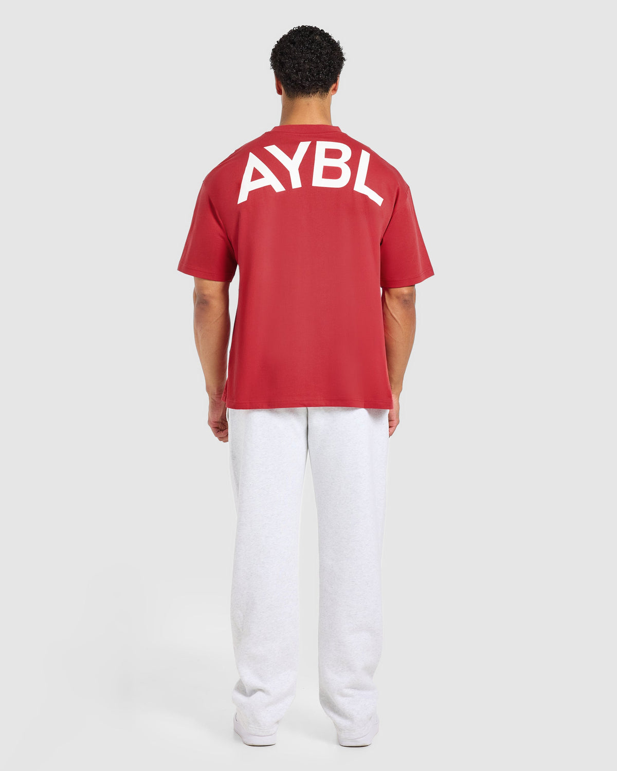 Essential Oversized T Shirt - Red