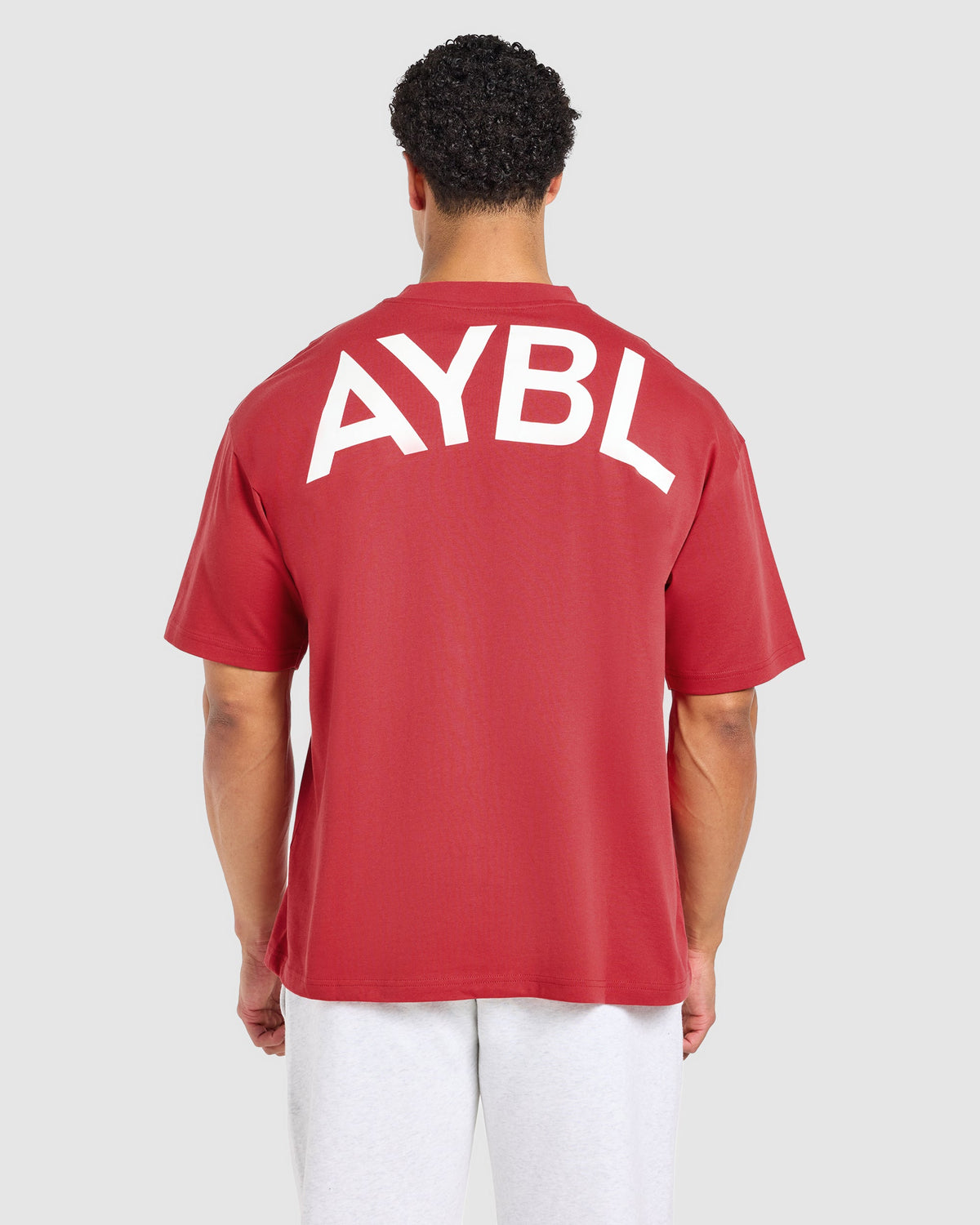 Essential Oversized T Shirt - Red