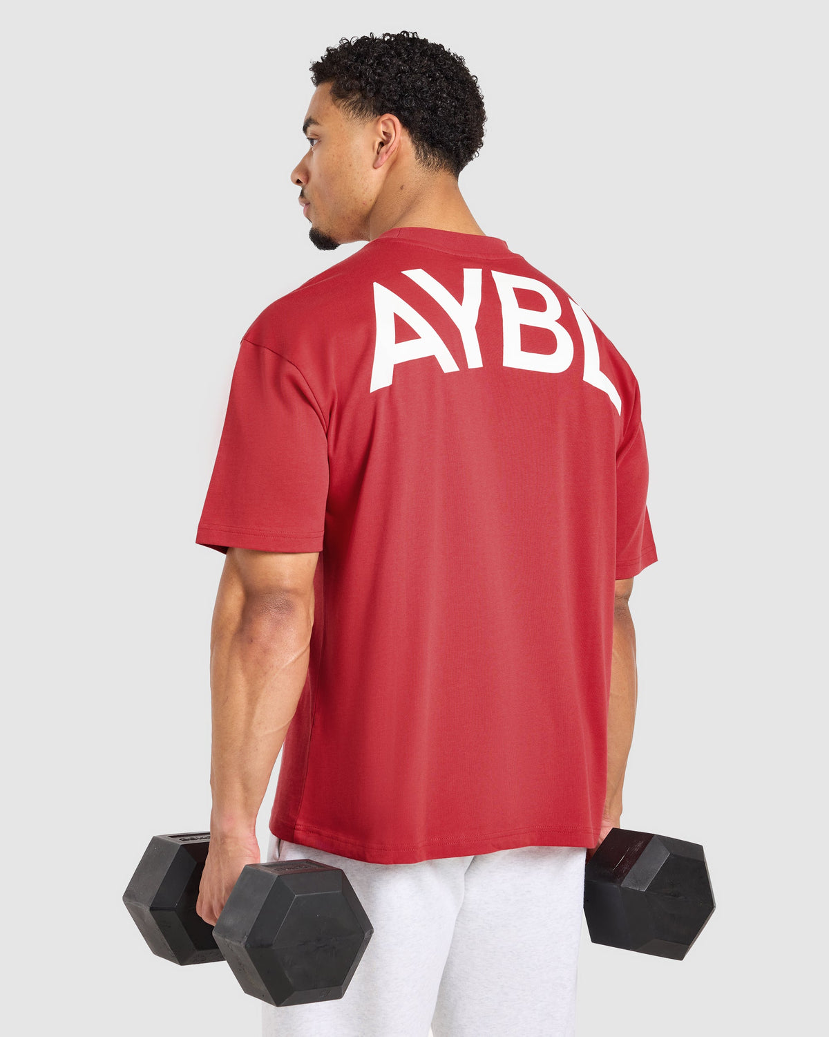 Essential Oversized T Shirt - Red
