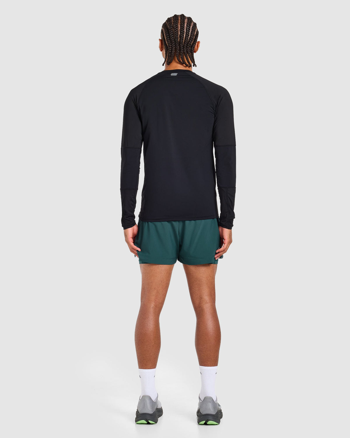 Run Long Sleeve T Shirt - Black
