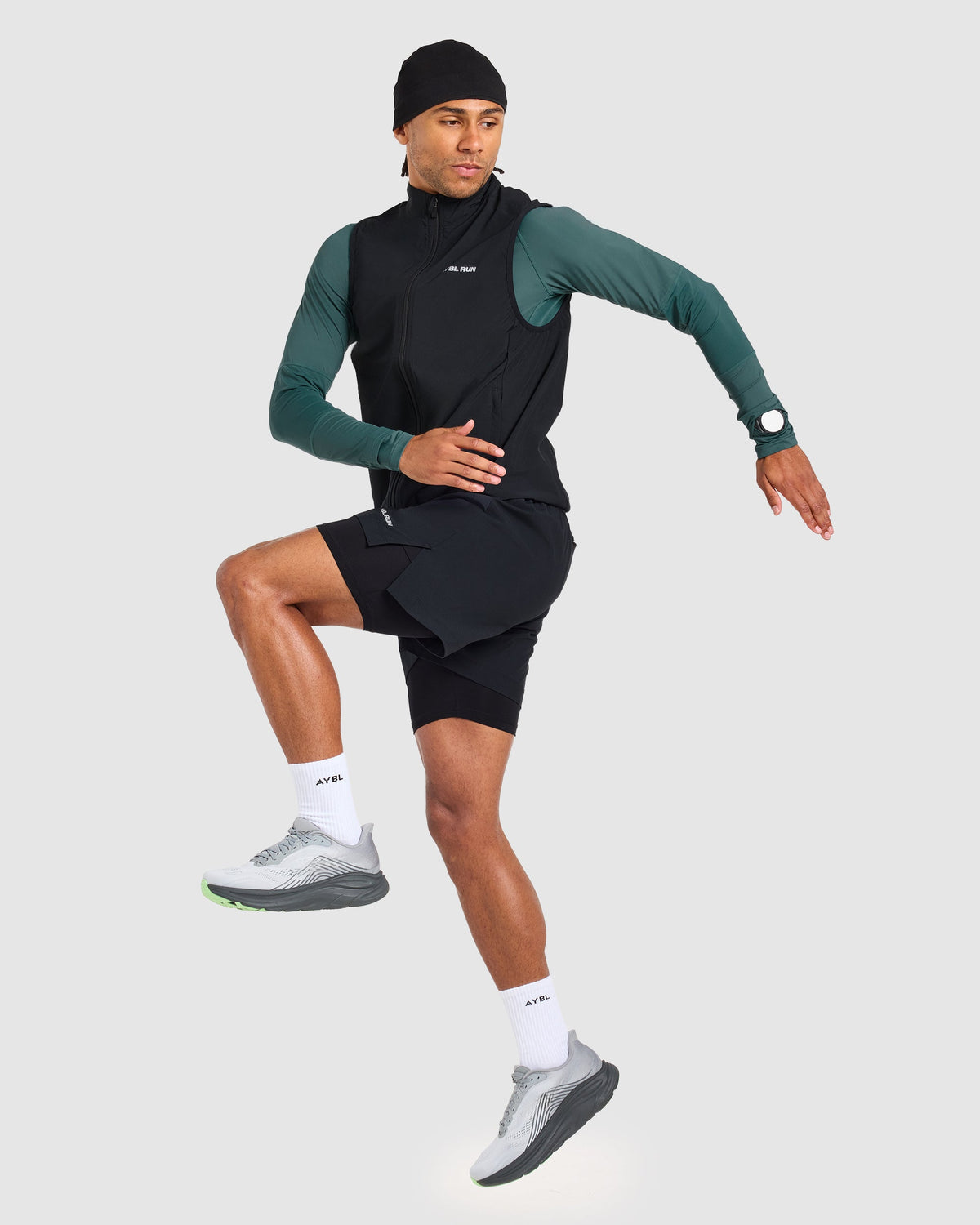 Run Gilet - Black