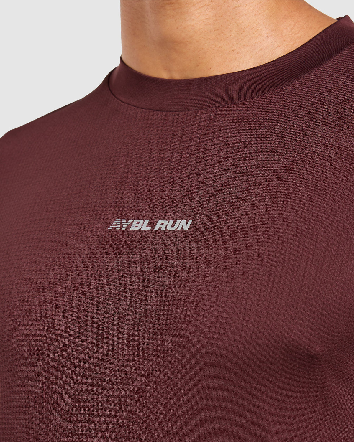 Run Seamless T Shirt - Dark Burgundy