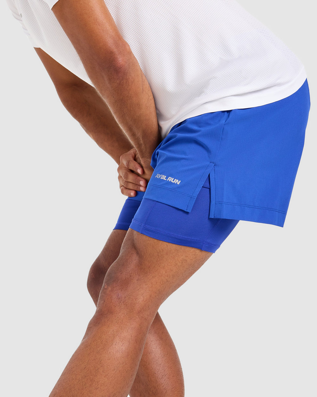Run 2 in 1 Shorts - Neon Cobalt