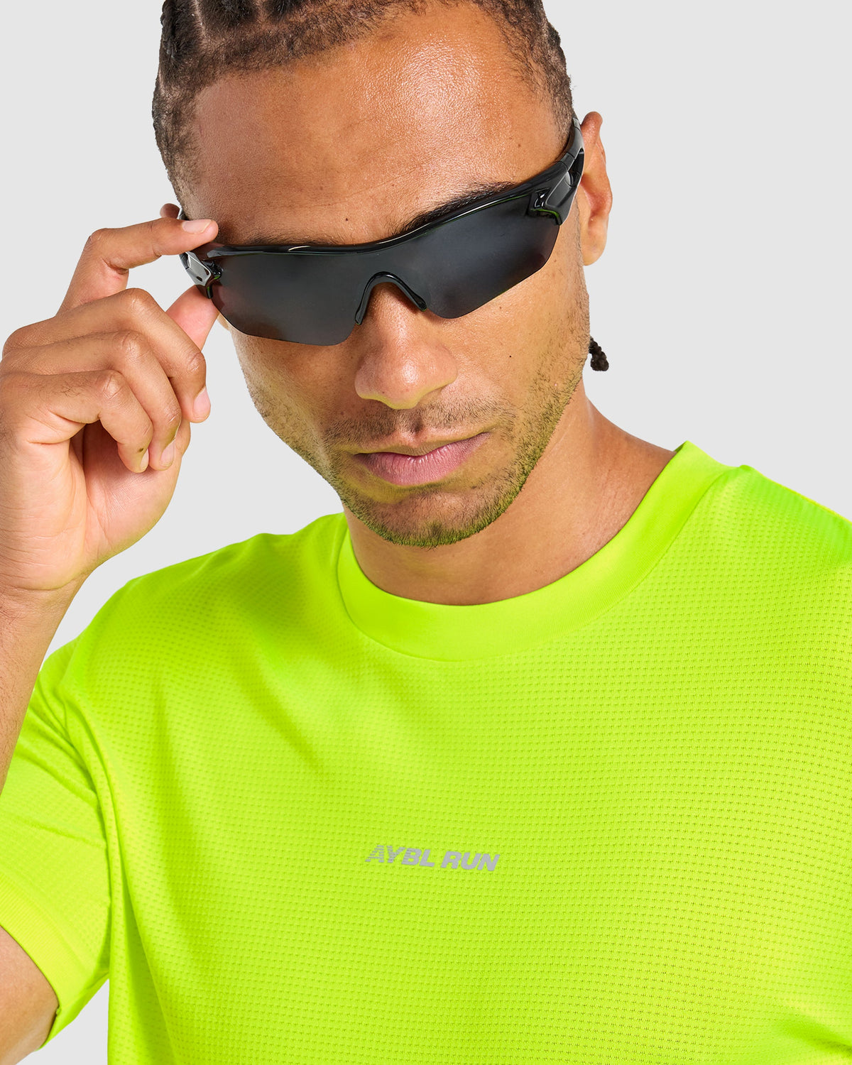 Run Seamless T Shirt - Neon Yellow