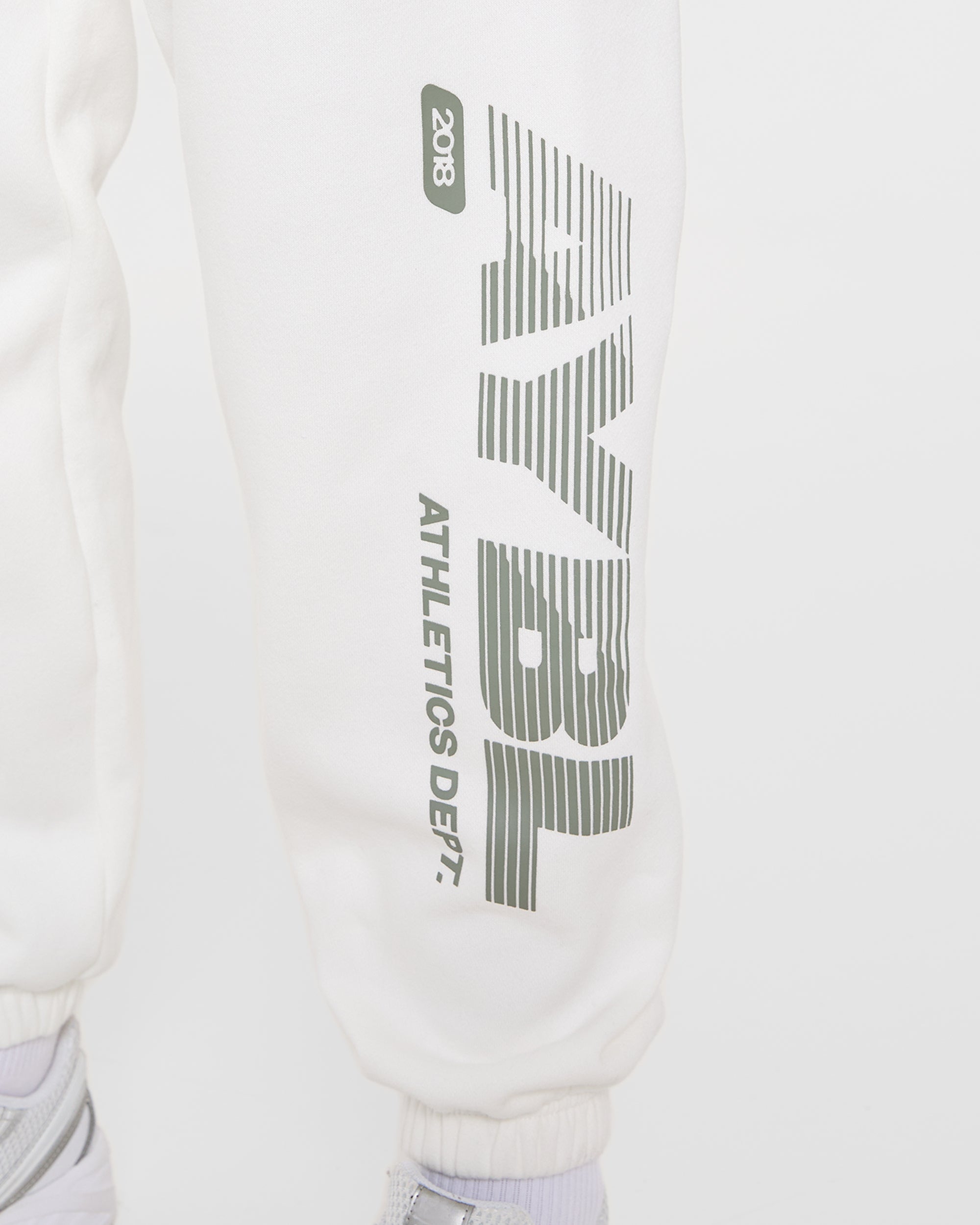 Athletics Dept Oversized Joggers - Off White