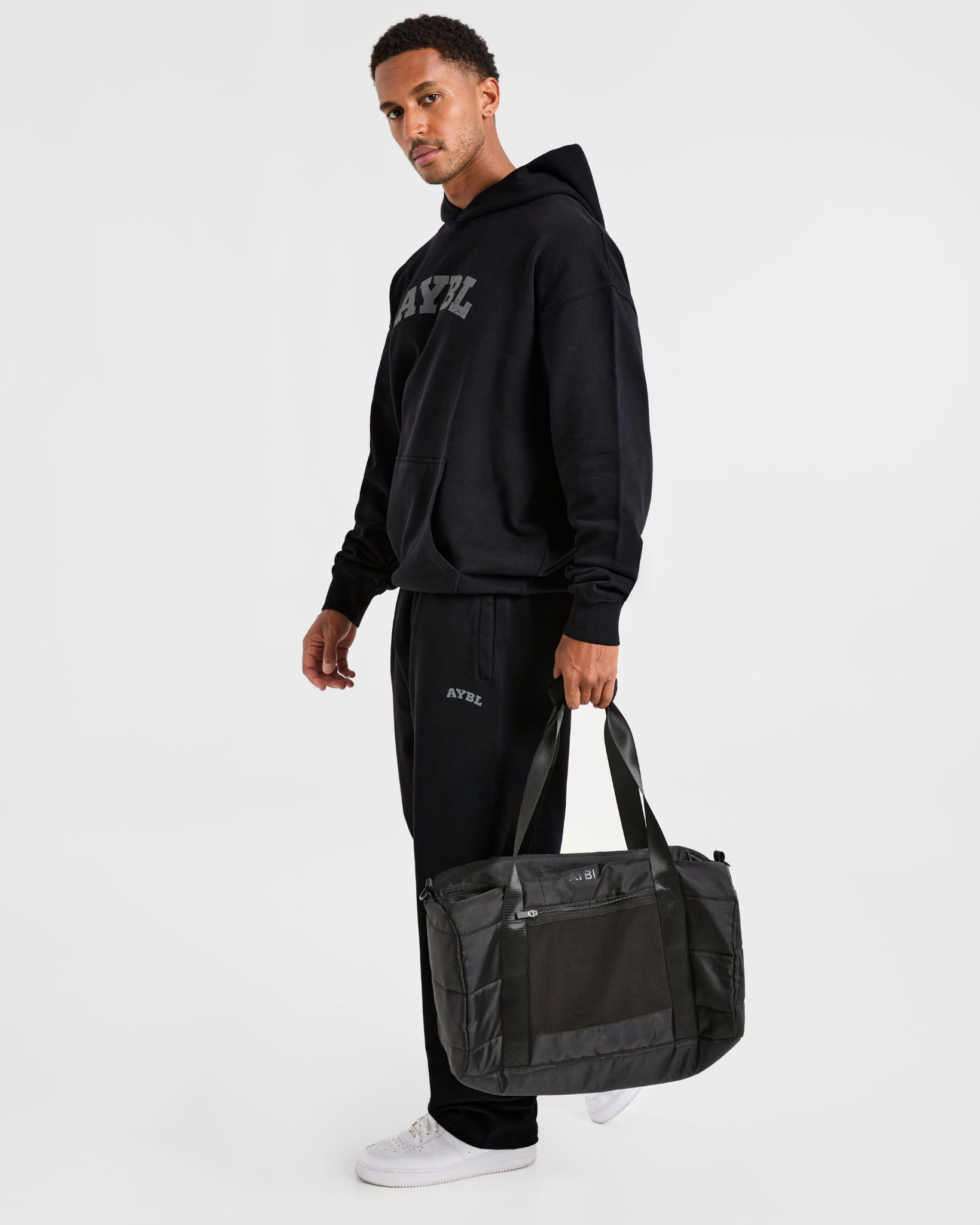Elite Straight Leg Joggers - Black/Charocal