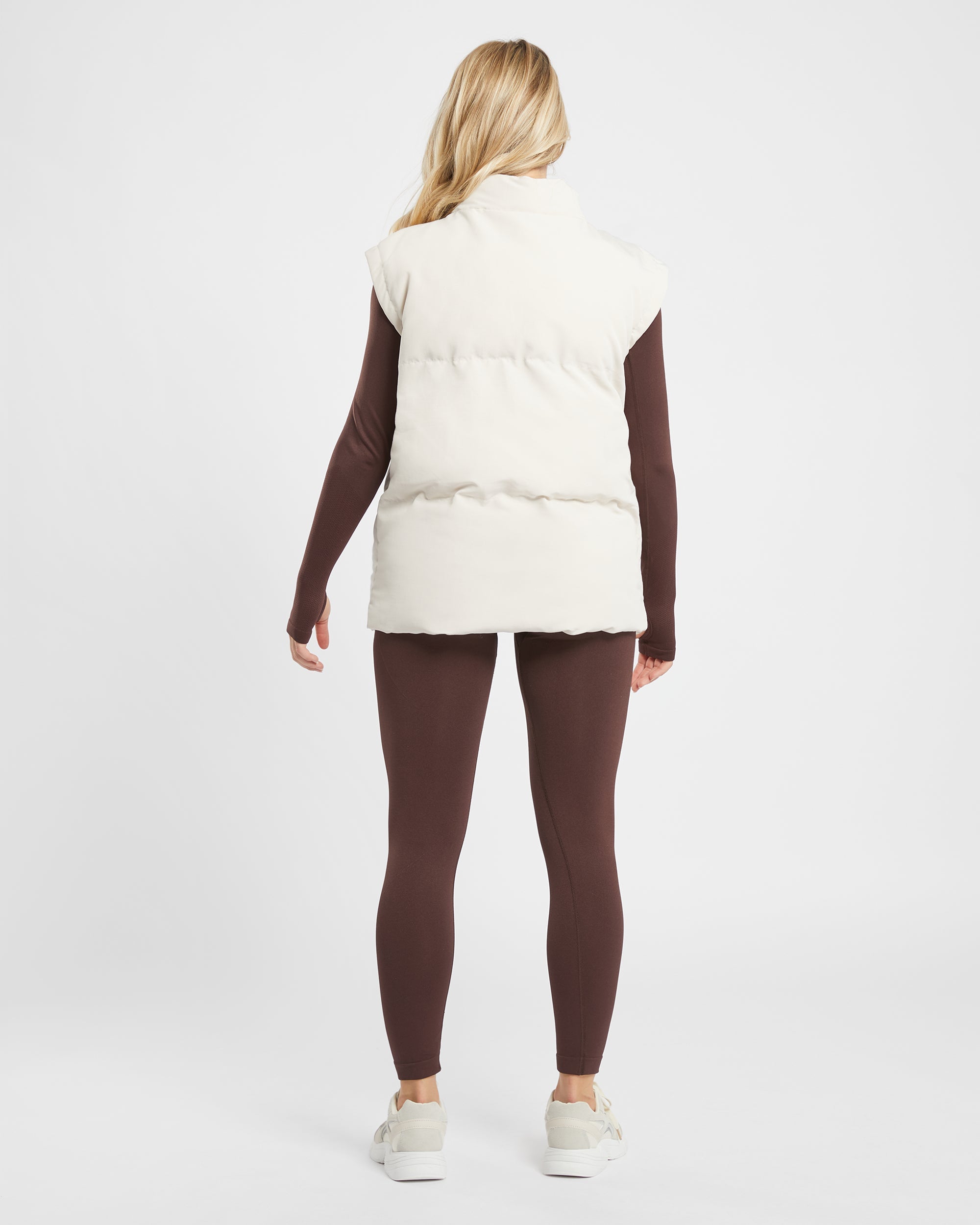 Everyday Oversized Gilet - Sand