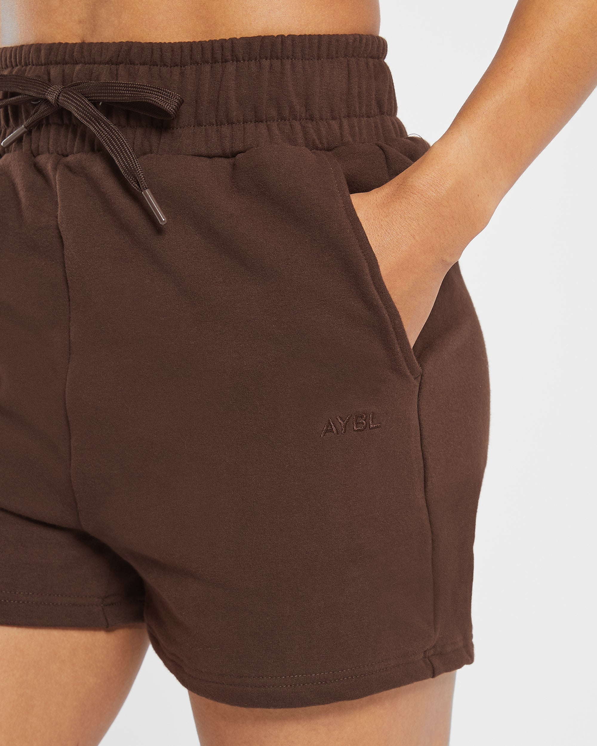Everyday Relaxed Shorts - Brown