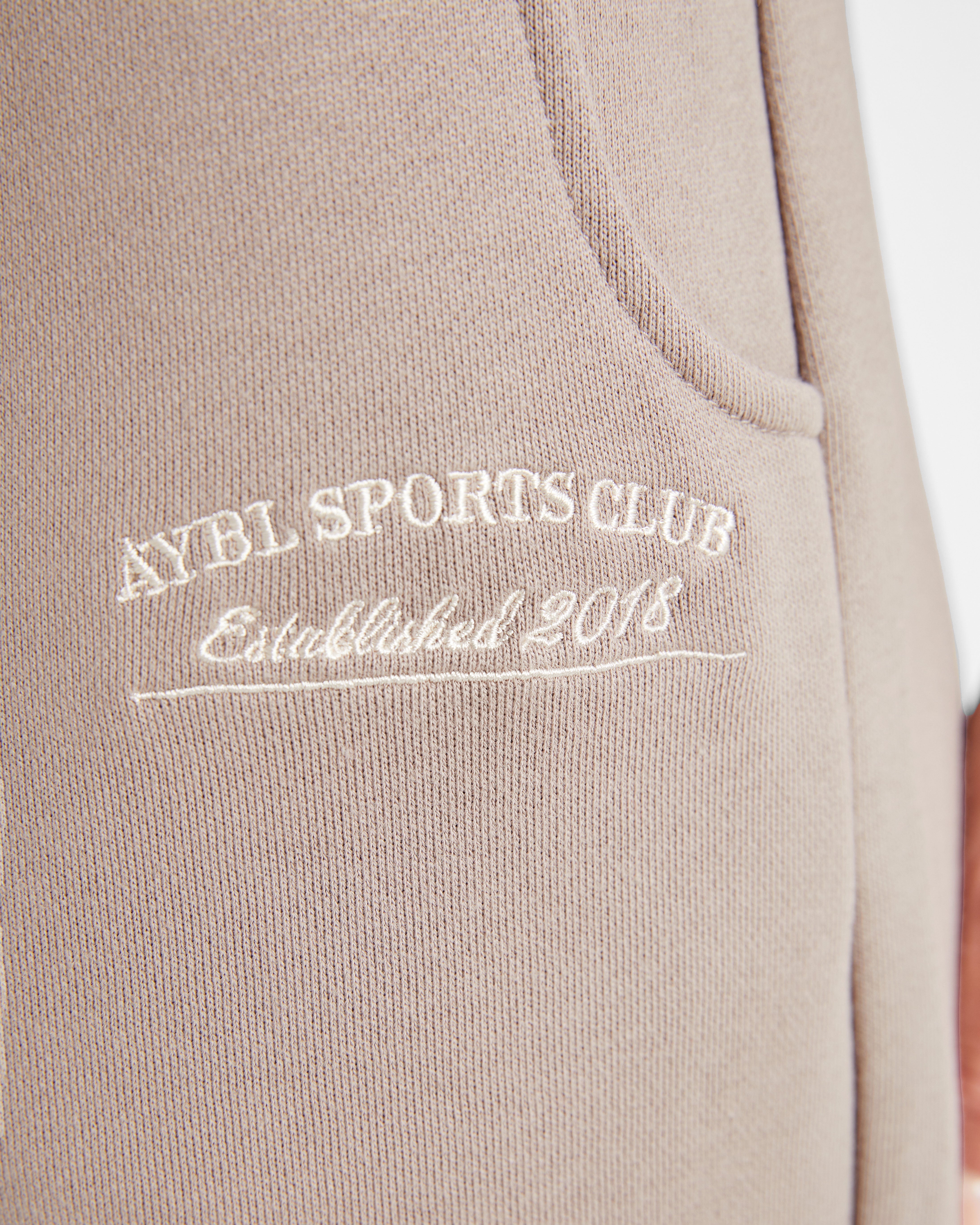 Courtside Straight Leg Joggers - Mocha