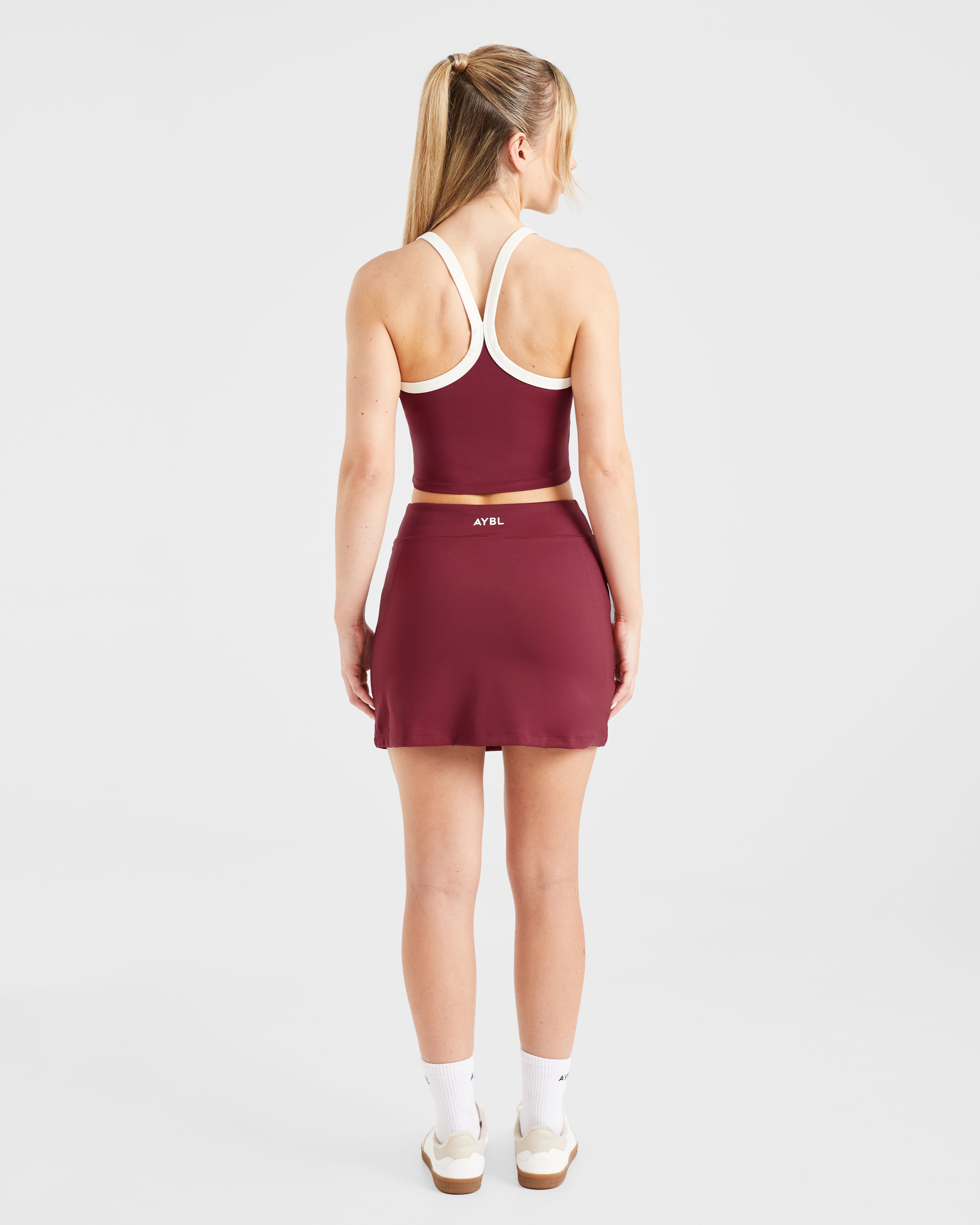 Courtside Tank Top - Summer Cherry