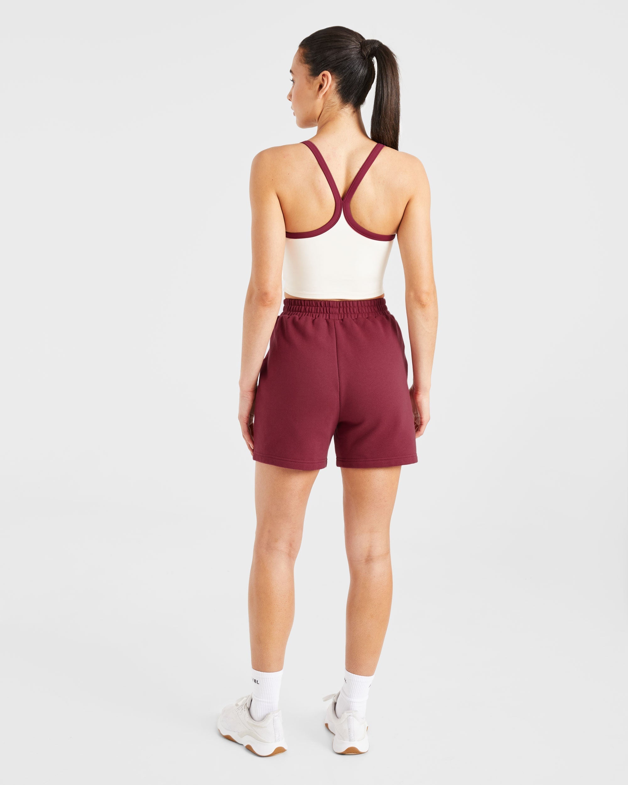 Courtside Shorts - Summer Cherry