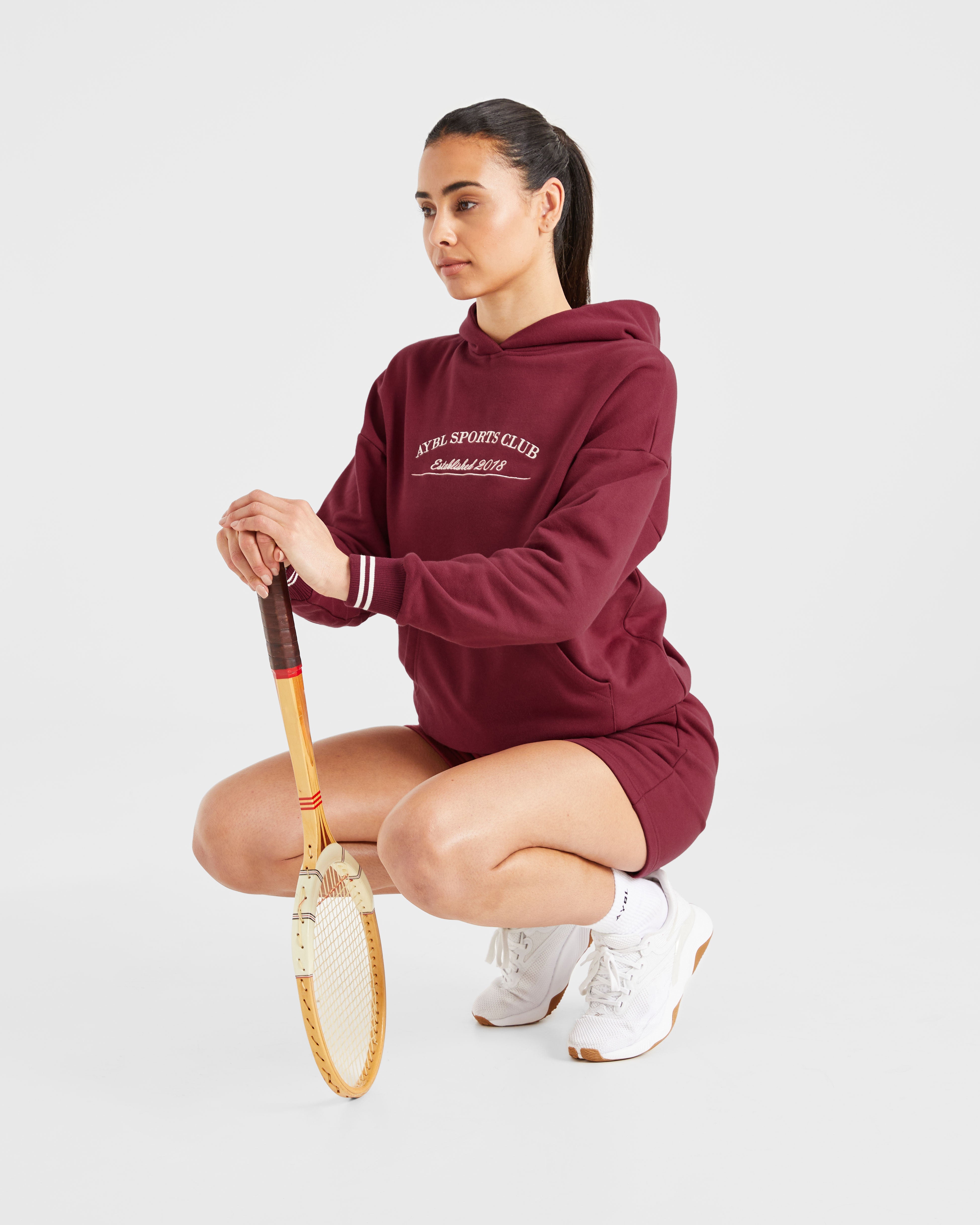 Courtside Hoodie - Summer Cherry