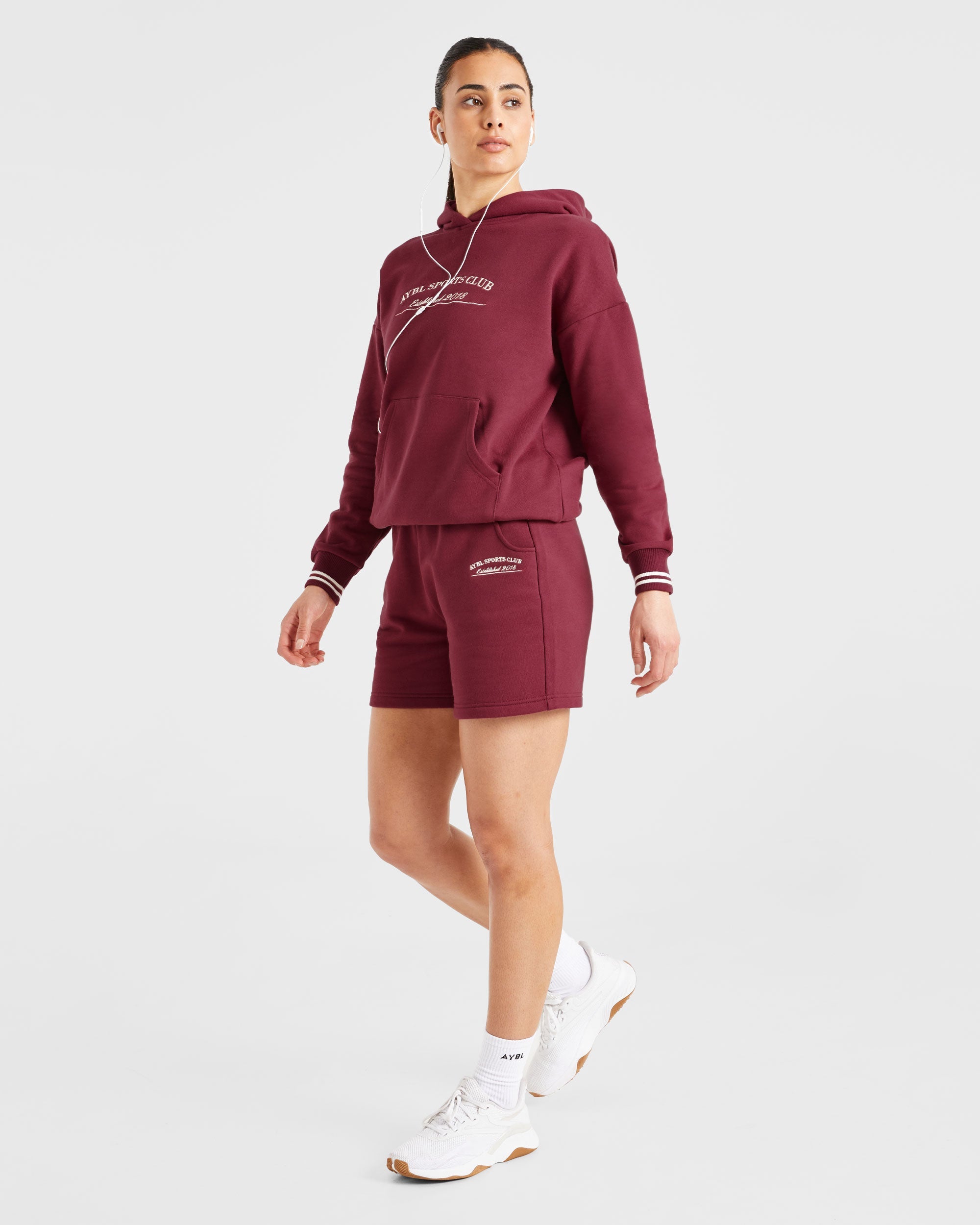Courtside Hoodie - Summer Cherry