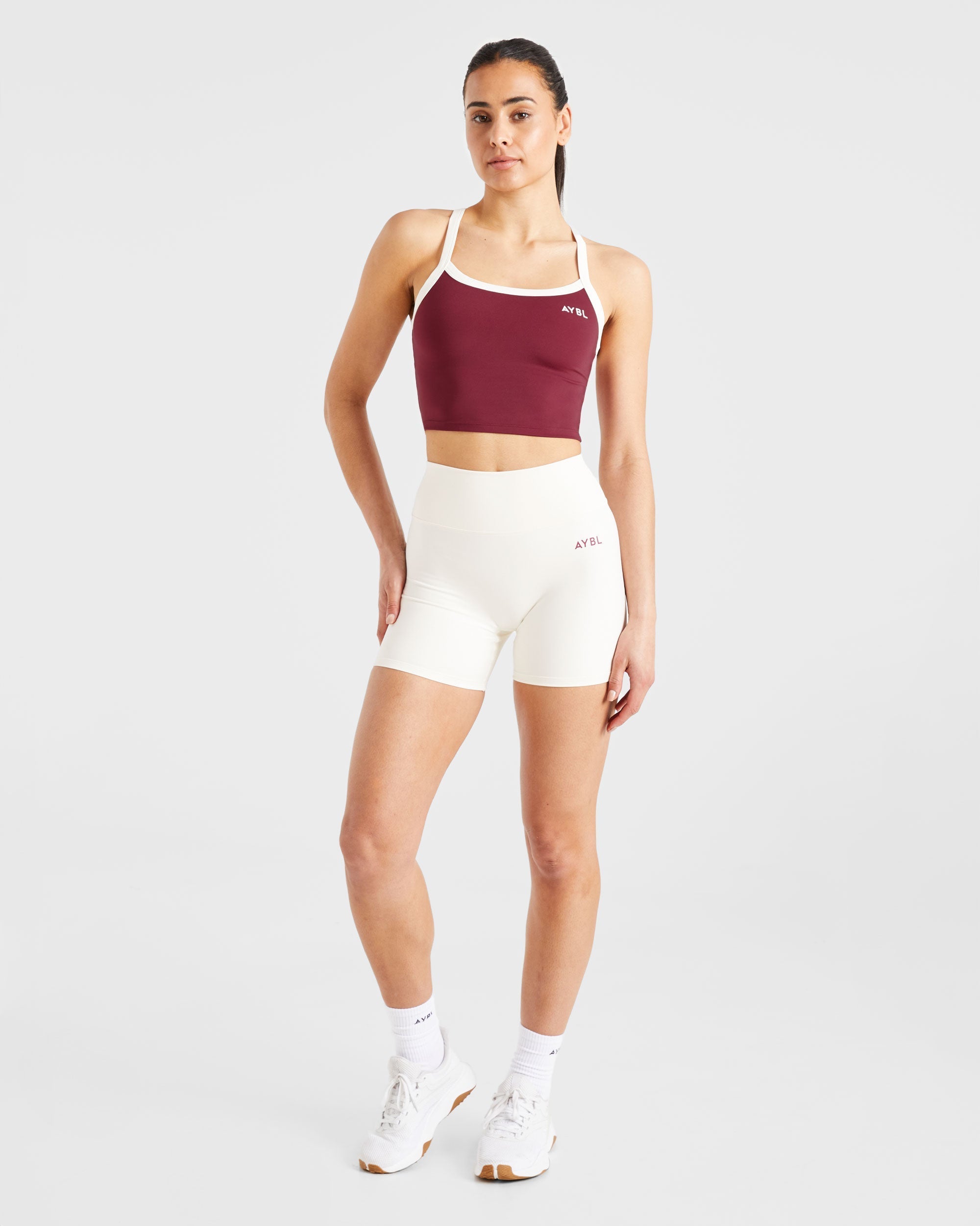 Courtside 5" Shorts - Off White