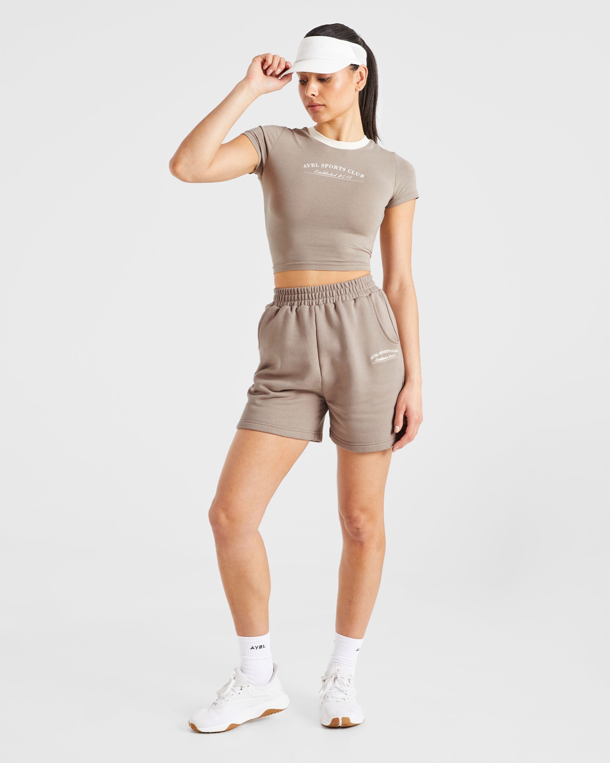 Courtside Shorts - Mocha