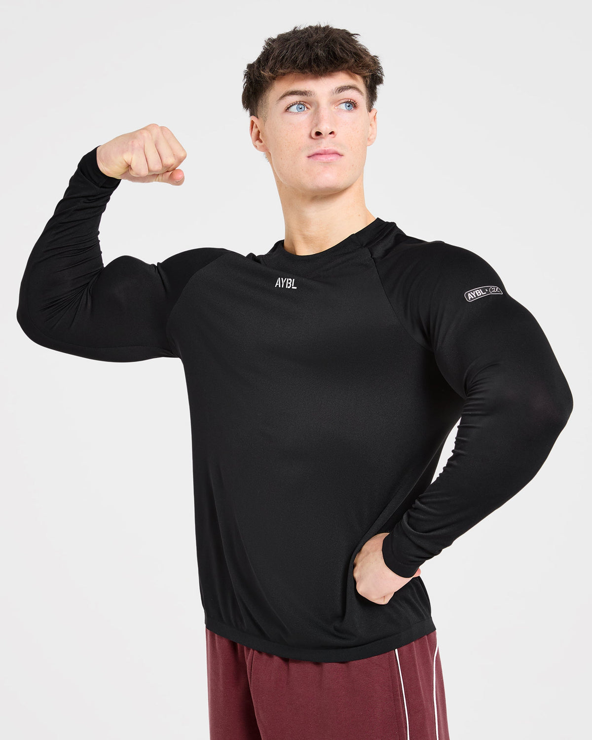 Cam Kissel x Seamless Long Sleeve - Black