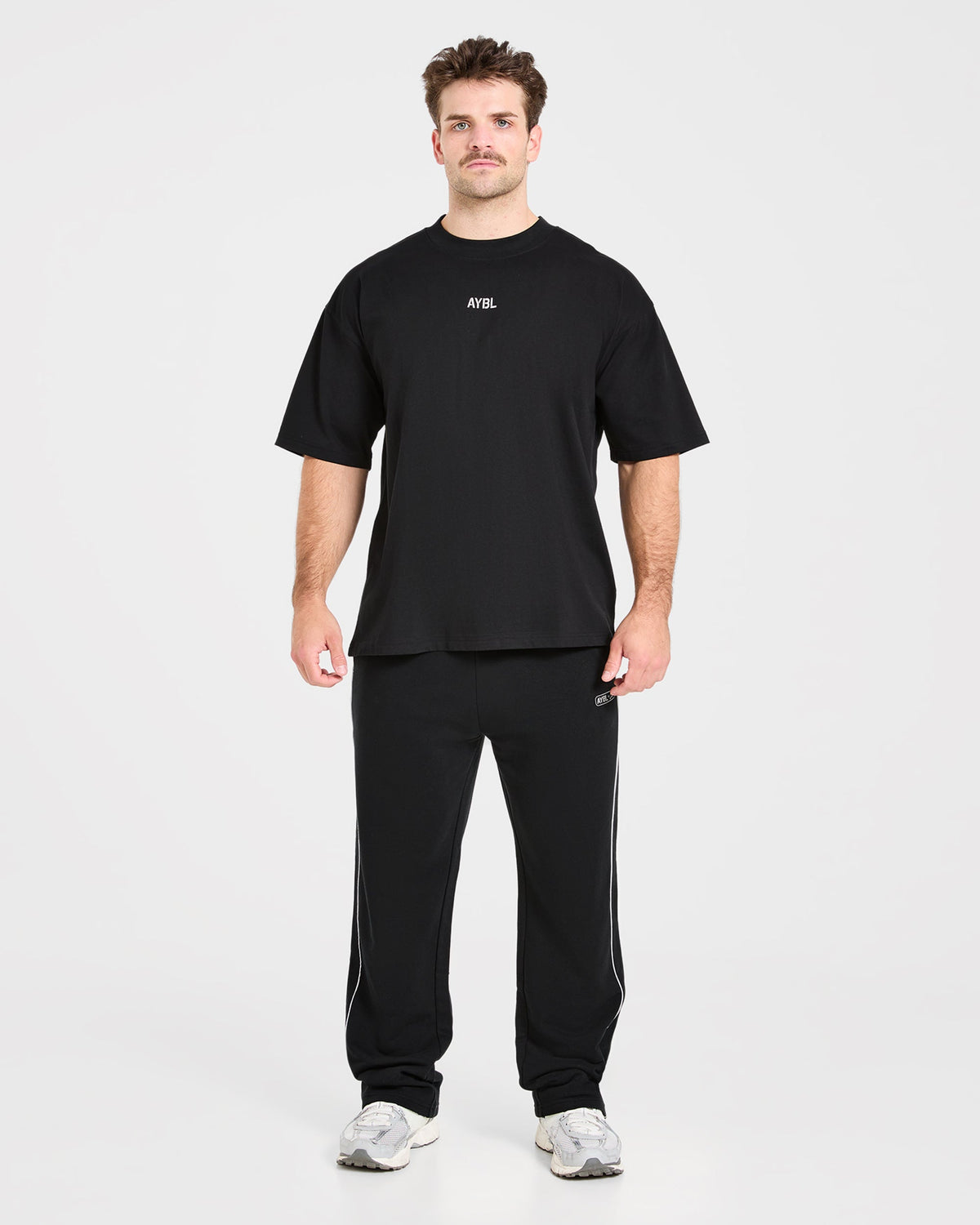 Cam Kissel x Graphic Oversized T Shirt - Black