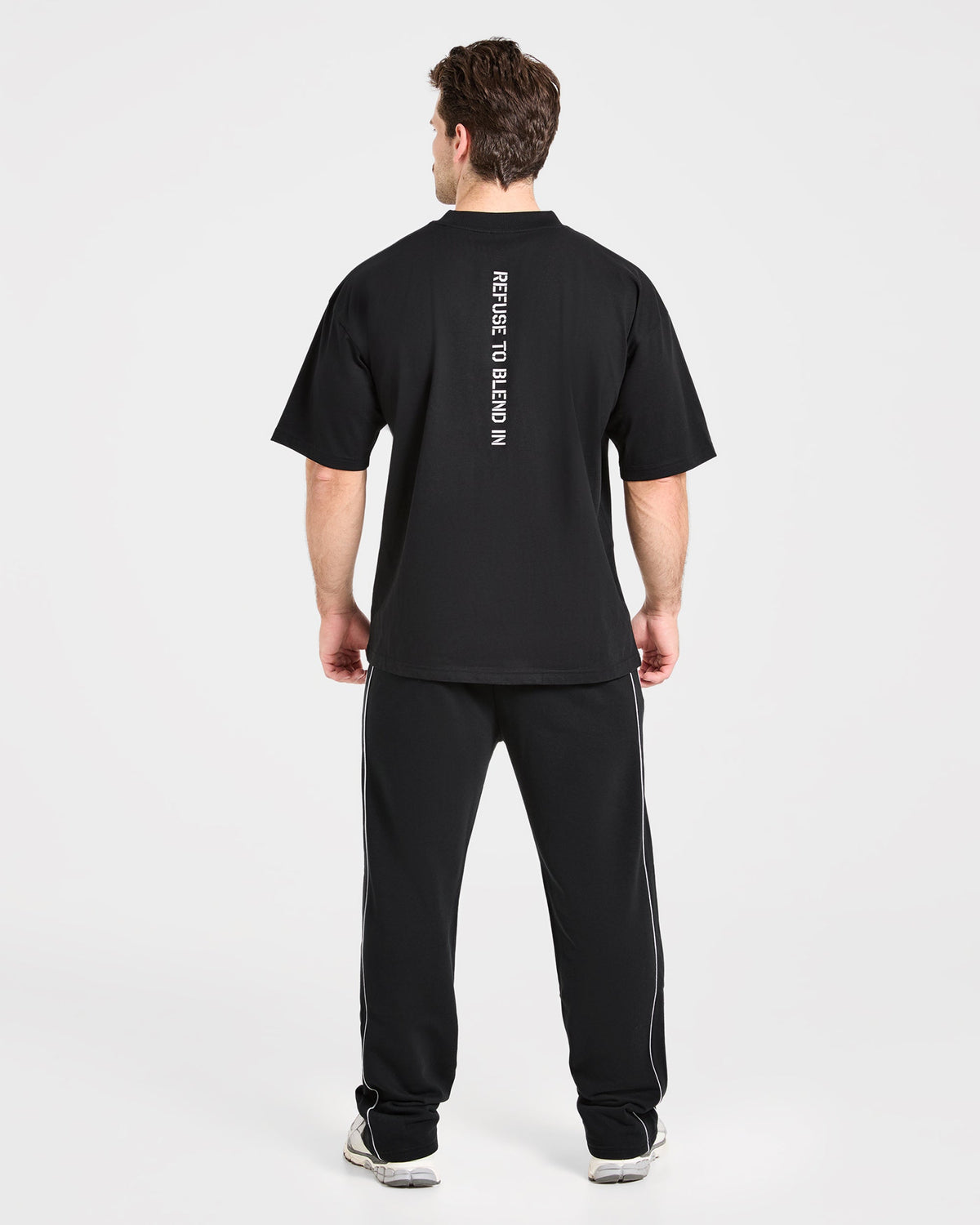 Cam Kissel x Graphic Oversized T Shirt - Black