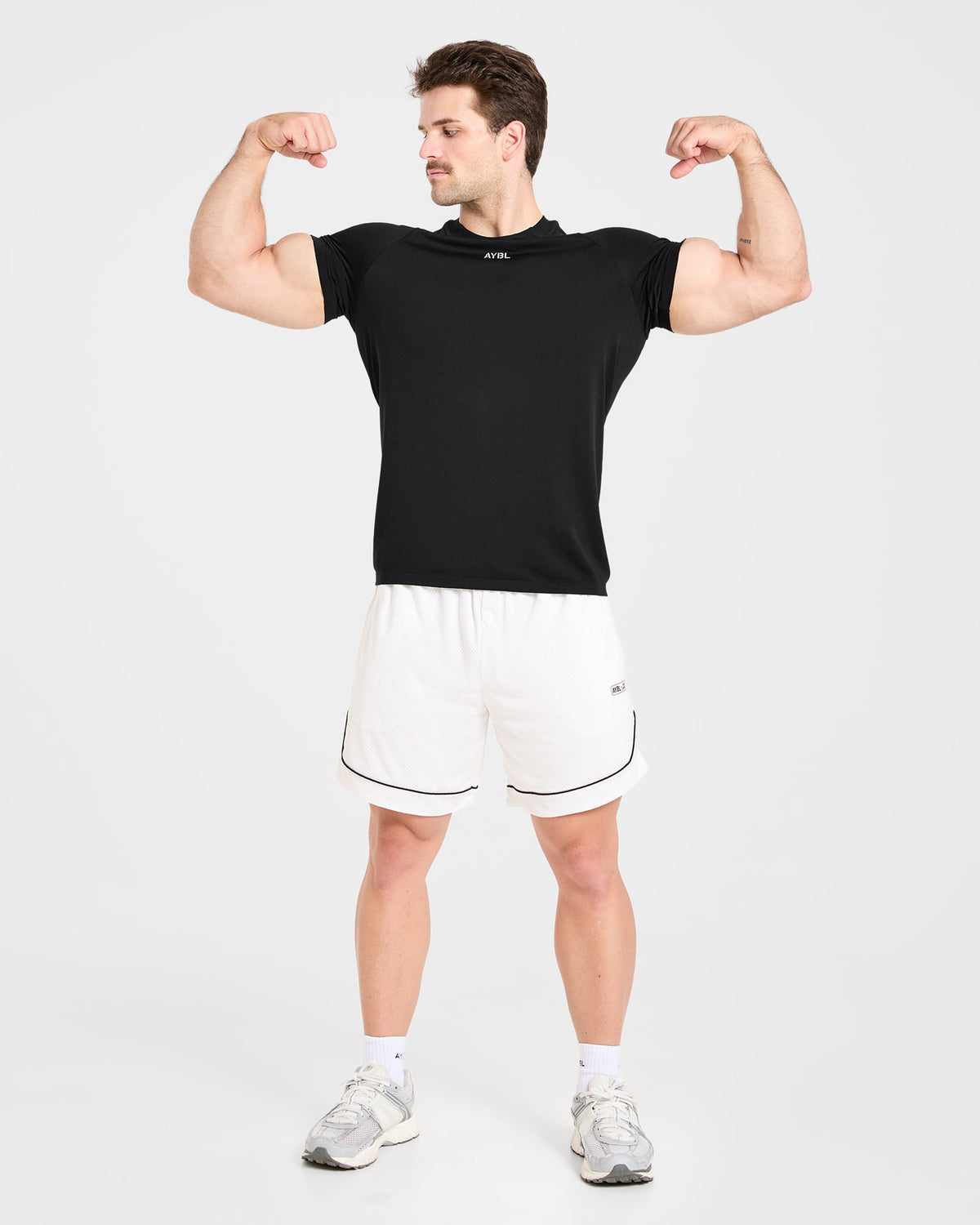 Cam Kissel x Mesh Shorts - Off White