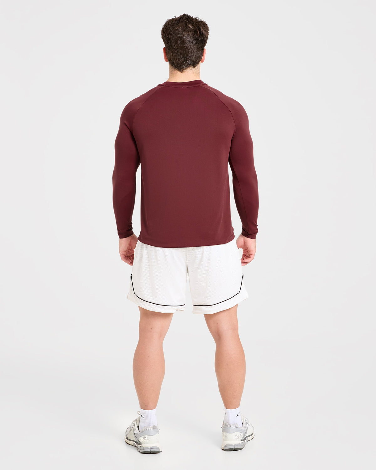 Cam Kissel x Seamless Long Sleeve - Burgundy